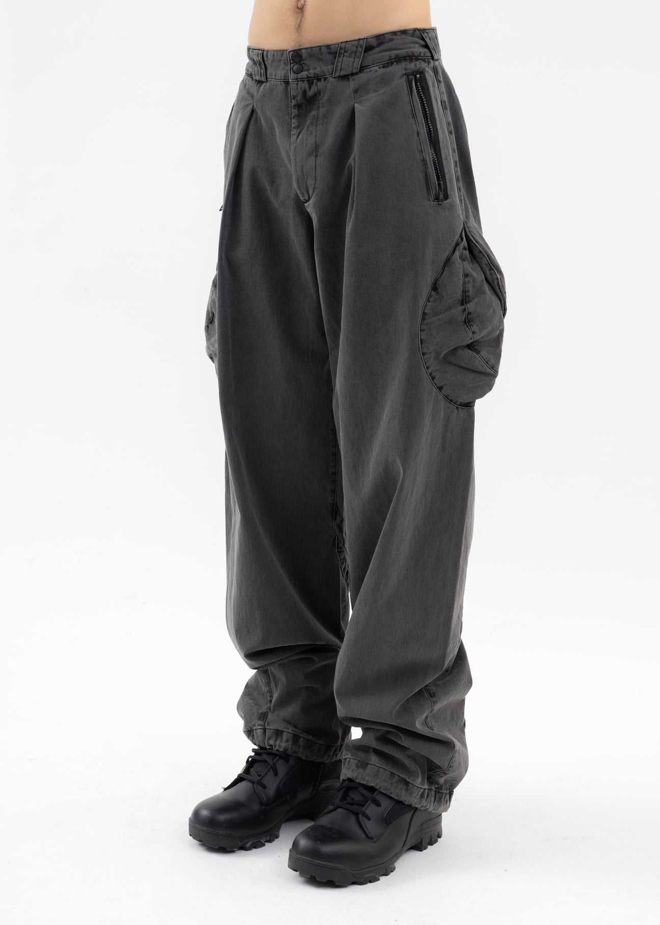 HYEIN SEO ヘインソ Washed Cargo Pants Hyein Seo - WASHED CARGO PANTS | HBX
