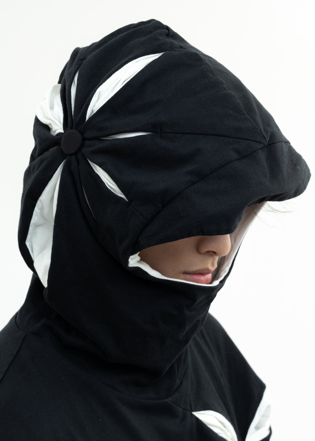 Black Origami Hoodie – 017 Shop