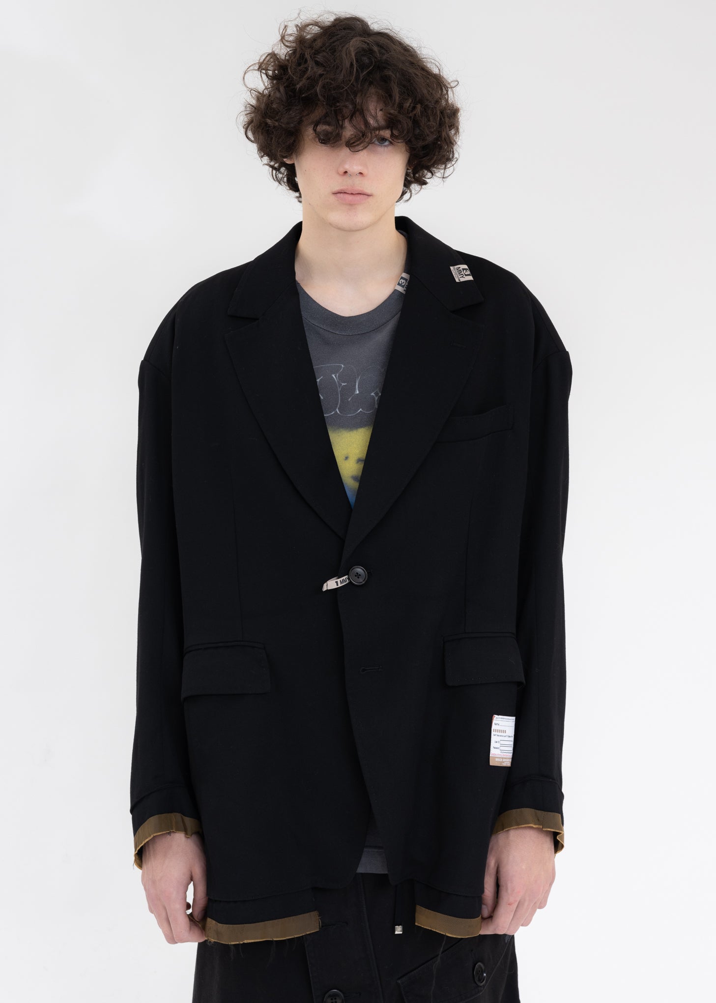 Black Wide Back Blazer – 017 Shop
