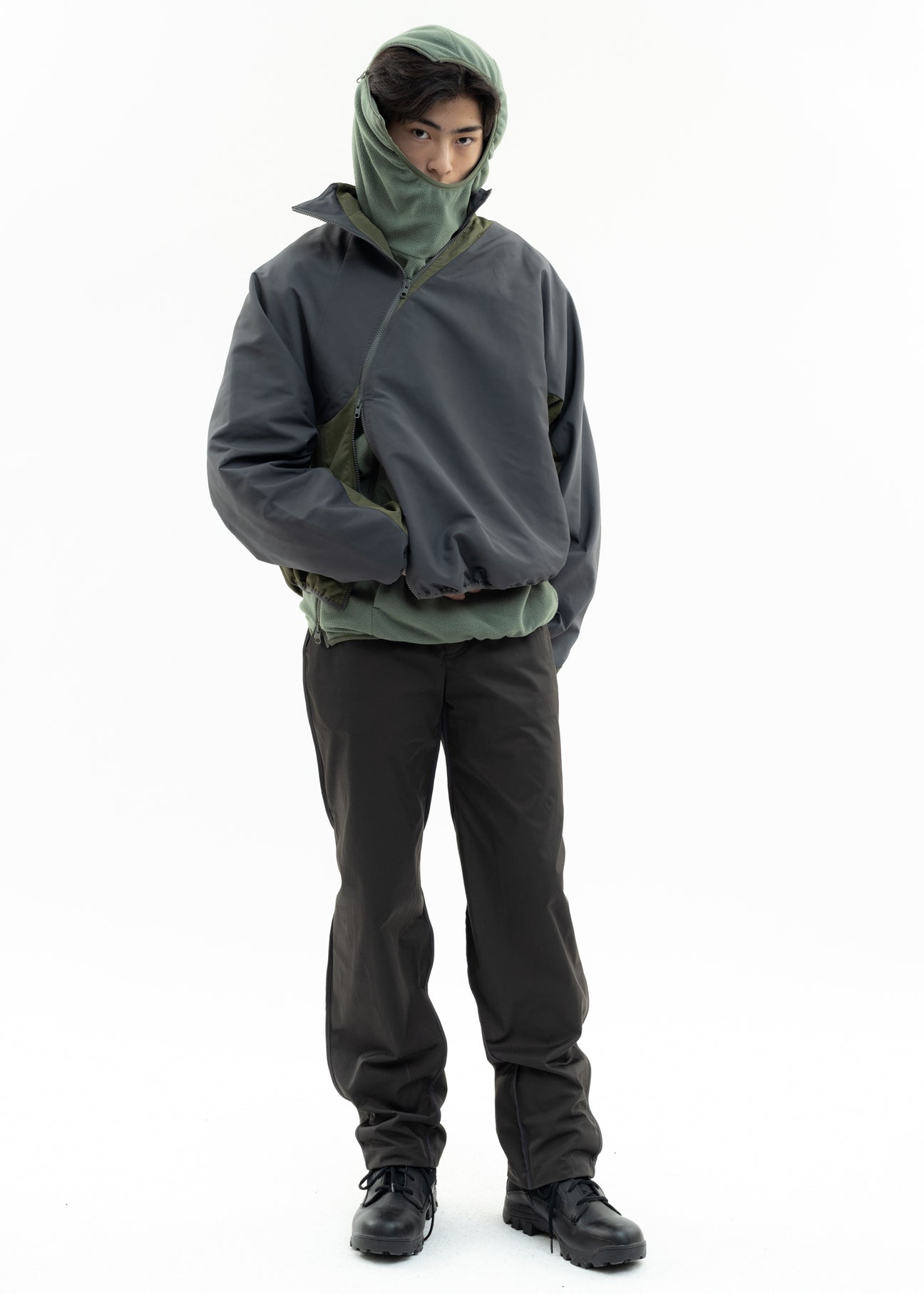 Olive Green 4.0+ TECHNICAL JACKET RIGHT – 017 Shop