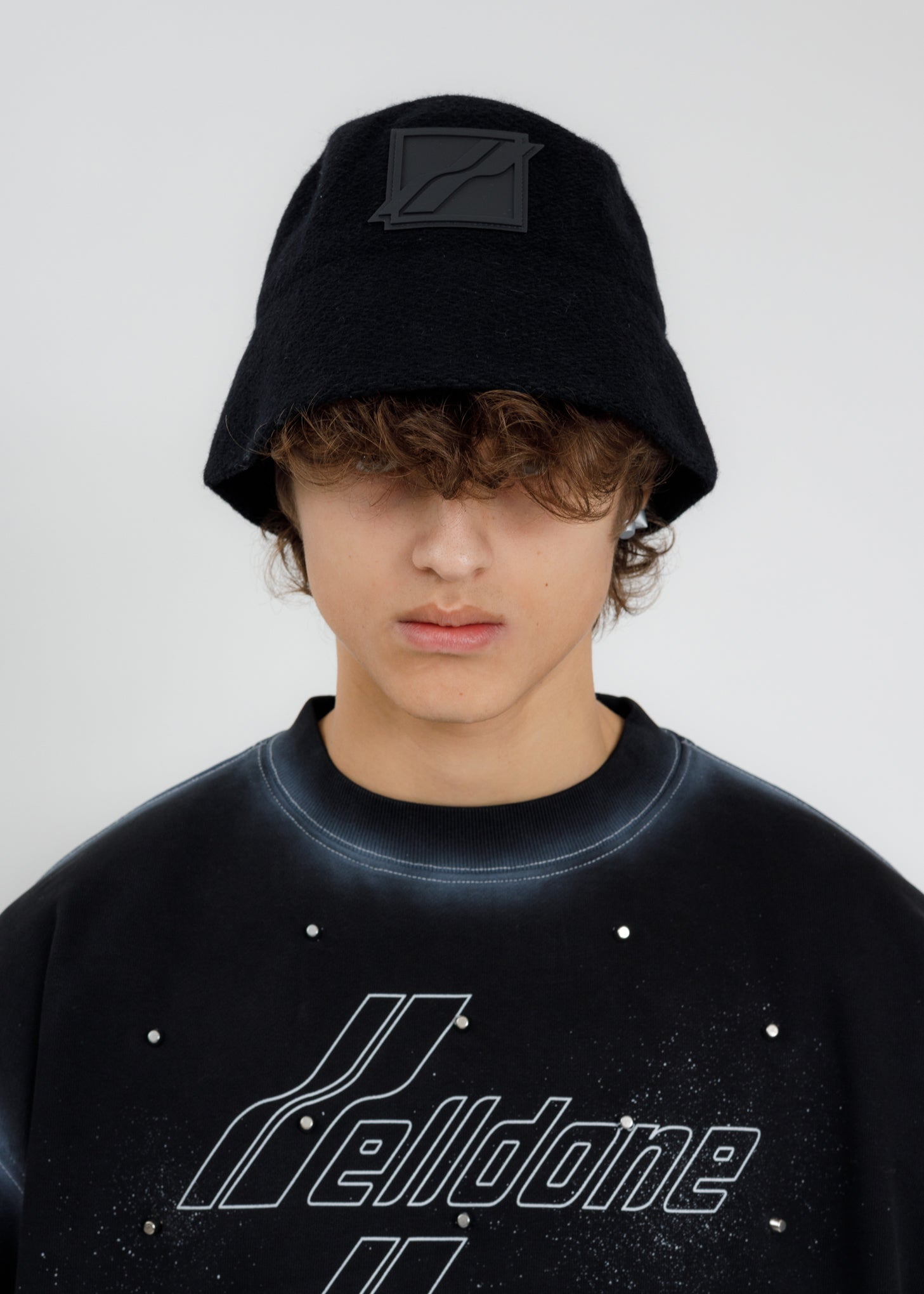 Black Knit Bucket Hat – 017 Shop