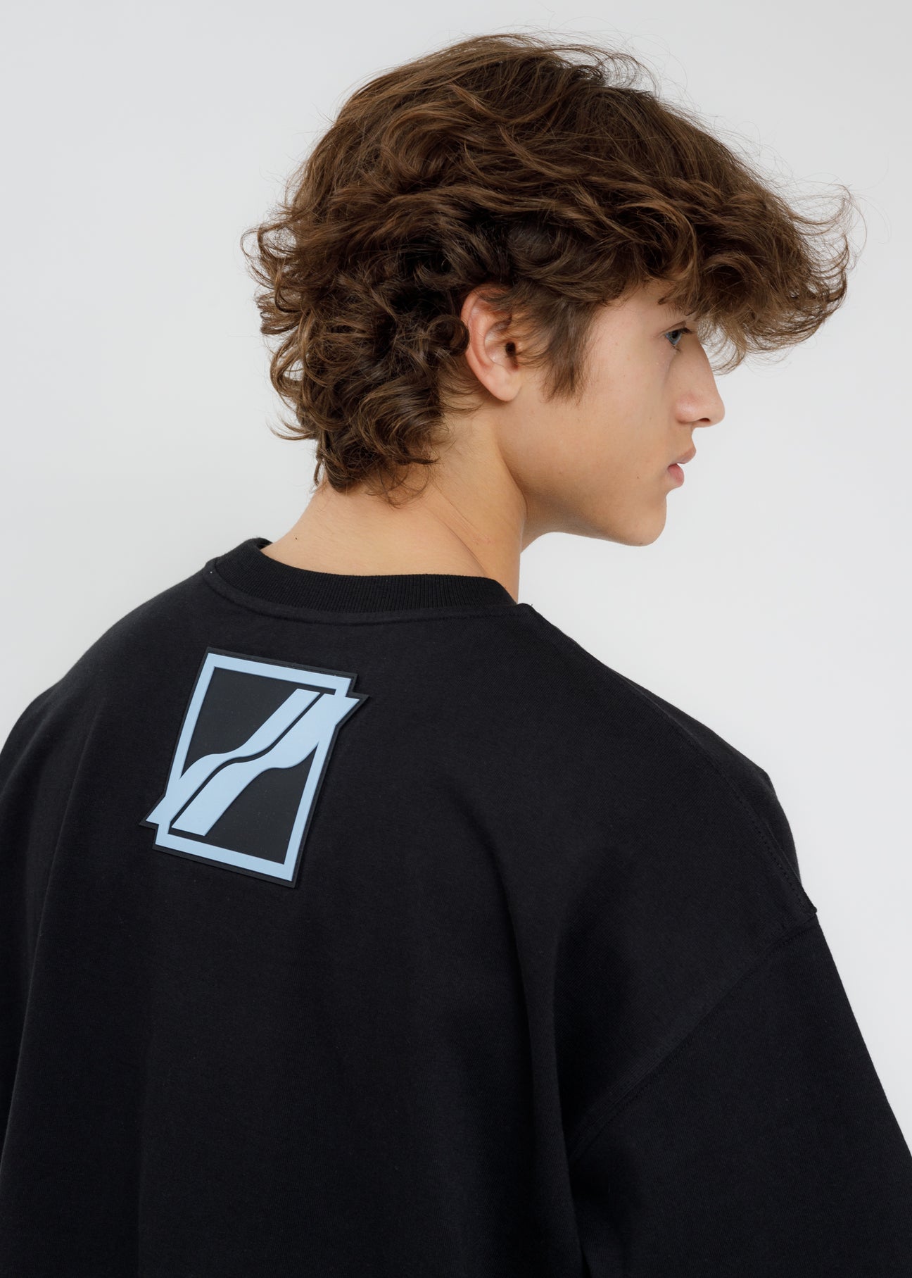 Black WE11DONE Back Logo T-Shirt – 017 Shop