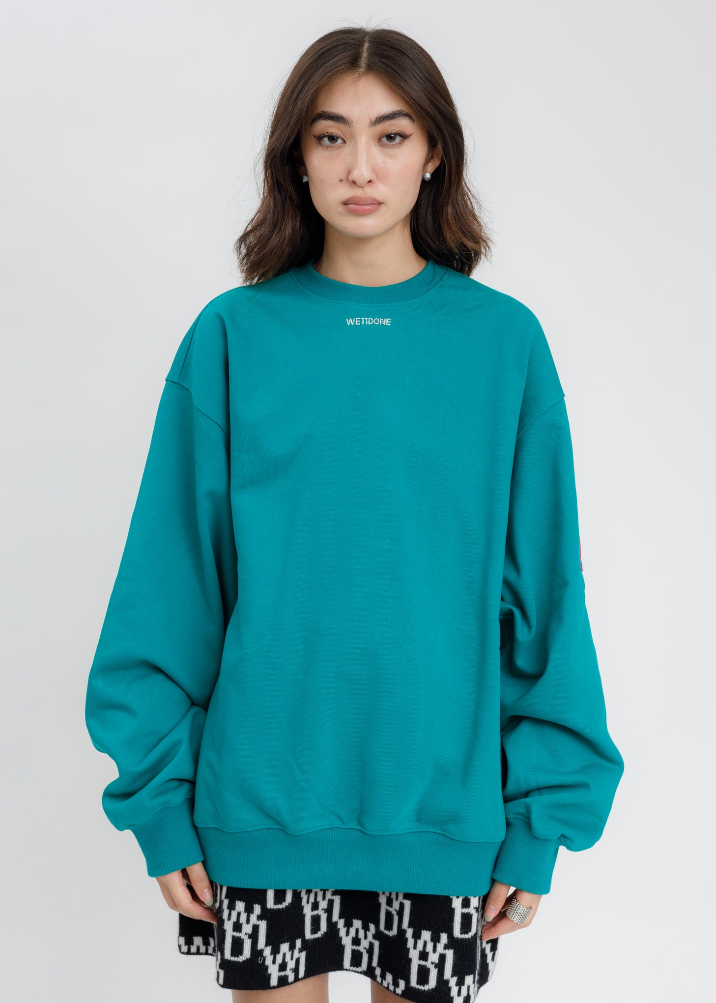 We11 Done Sweatshirts Colorful Logo Letter Printing Casual Men and Women Same Style main image 1