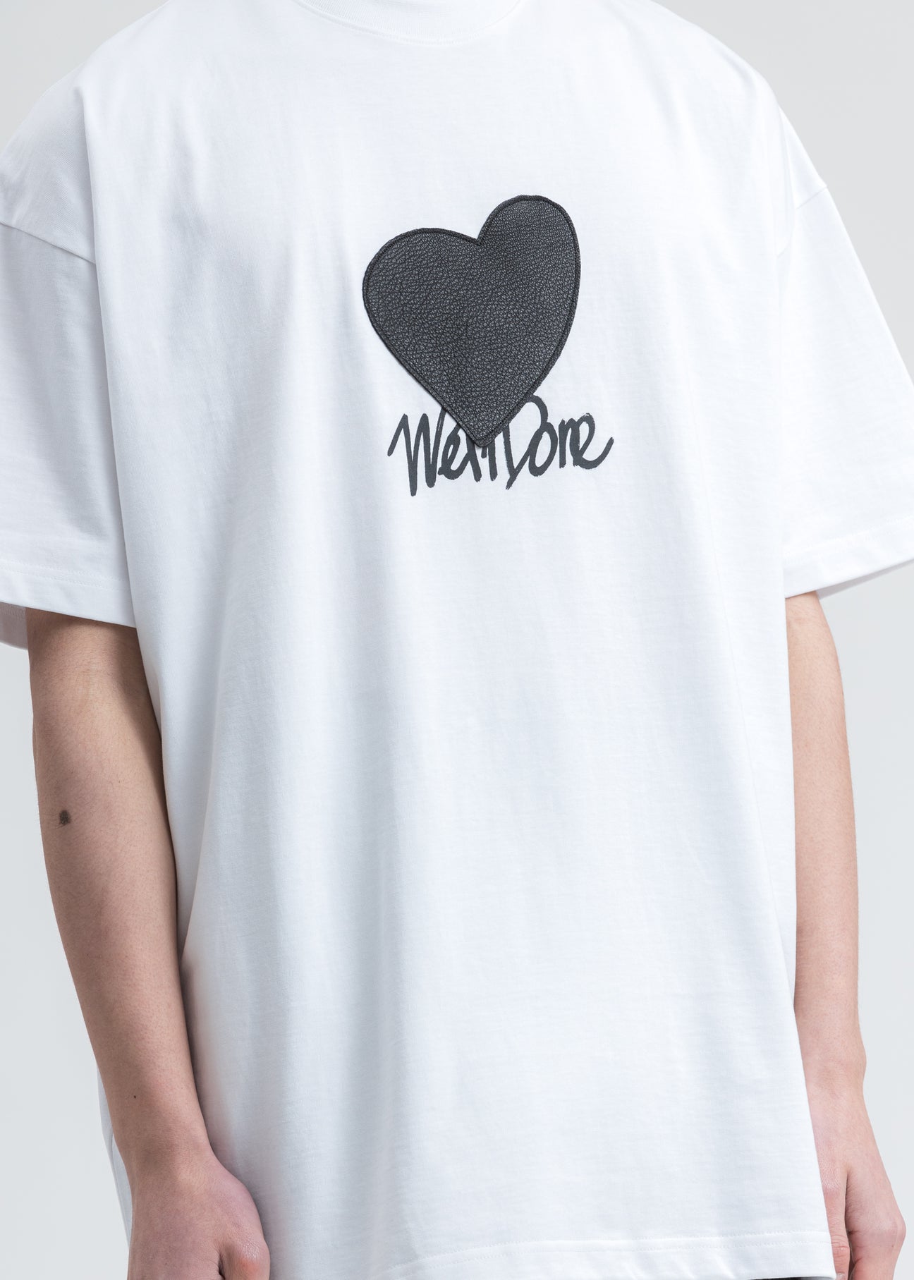 White Heart Patch We11done T-Shirt – 017 Shop