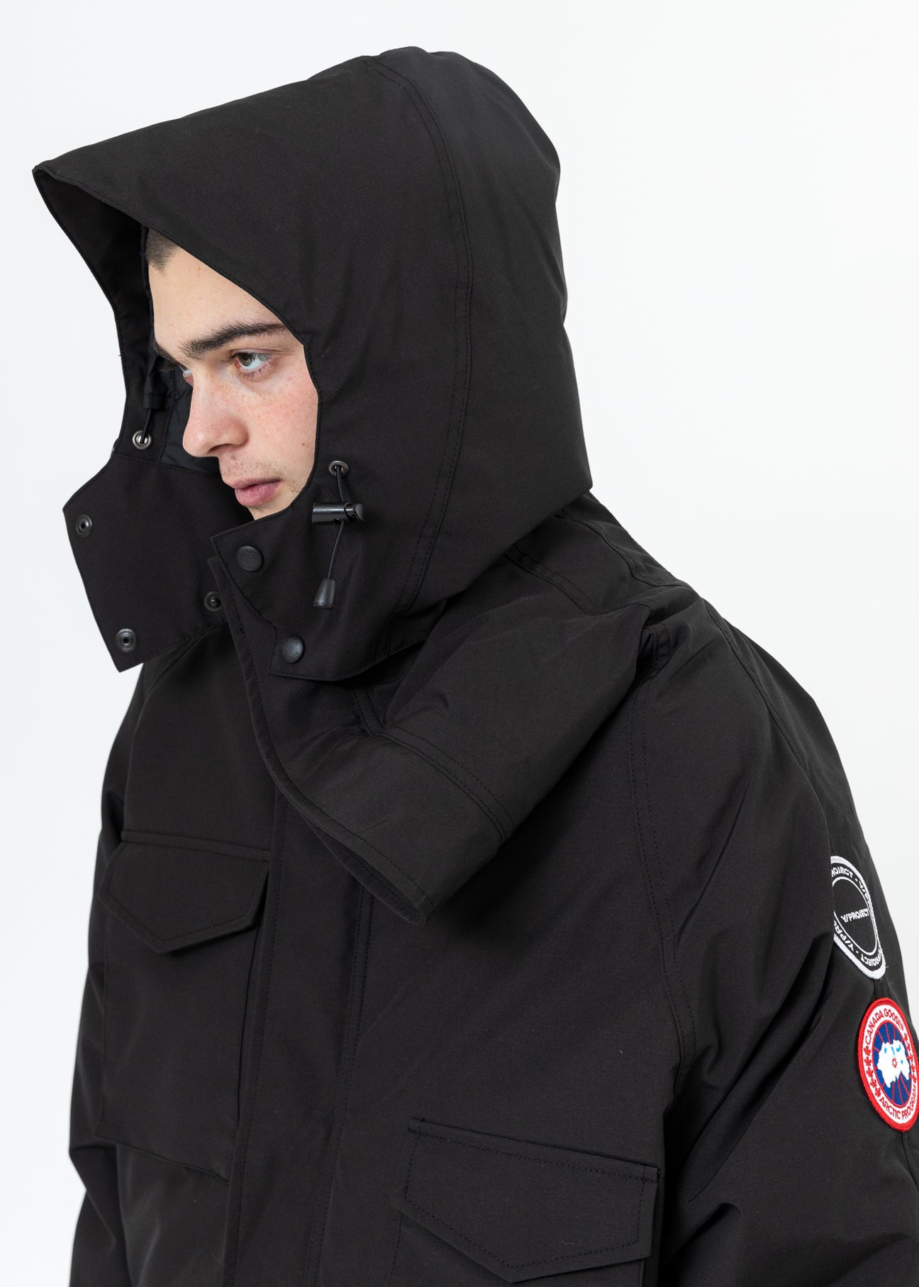 Black Canada Goose Edition Down Constable Parka – 017 Shop