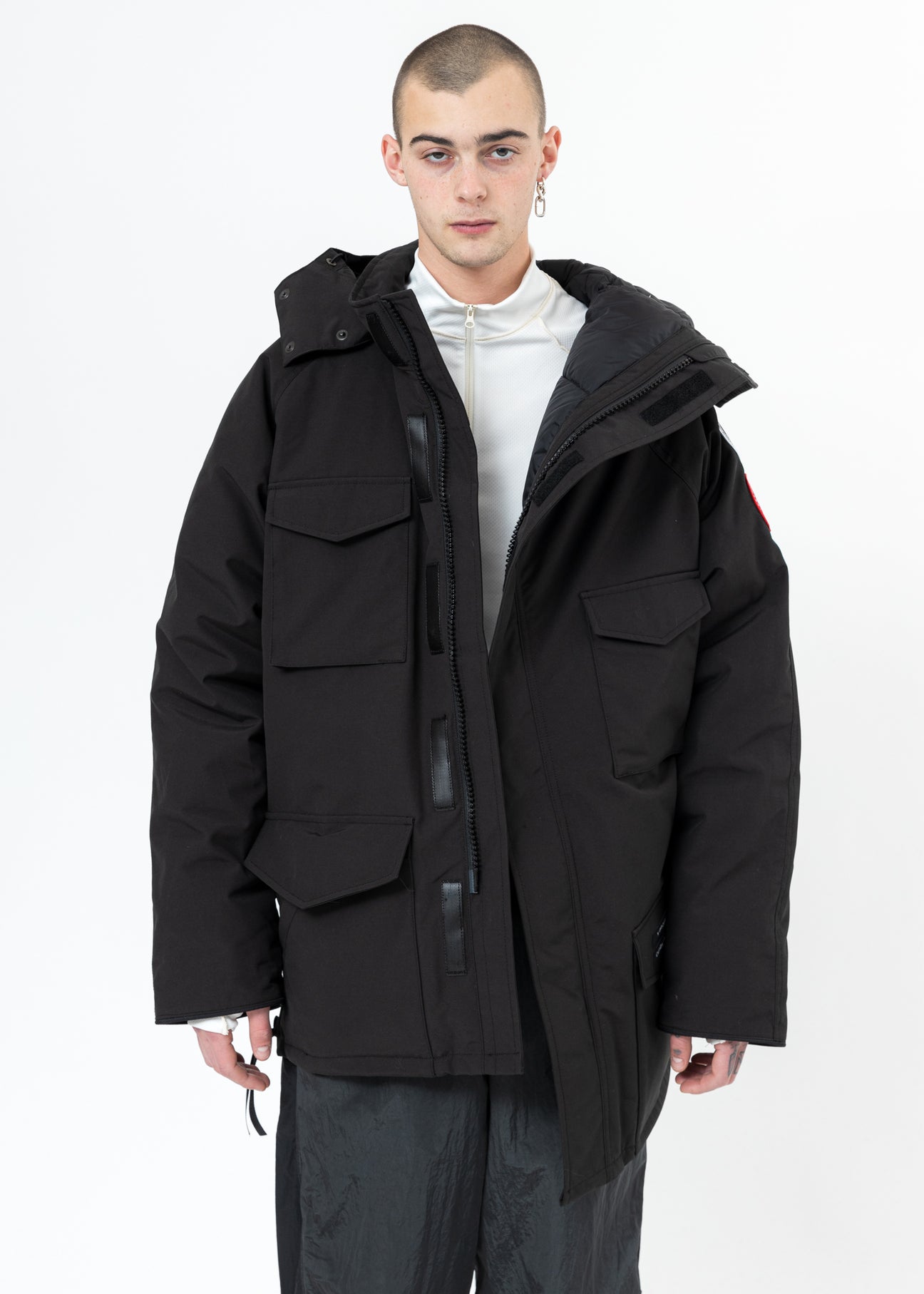 Black Canada Goose Edition Down Constable Parka – 017 Shop