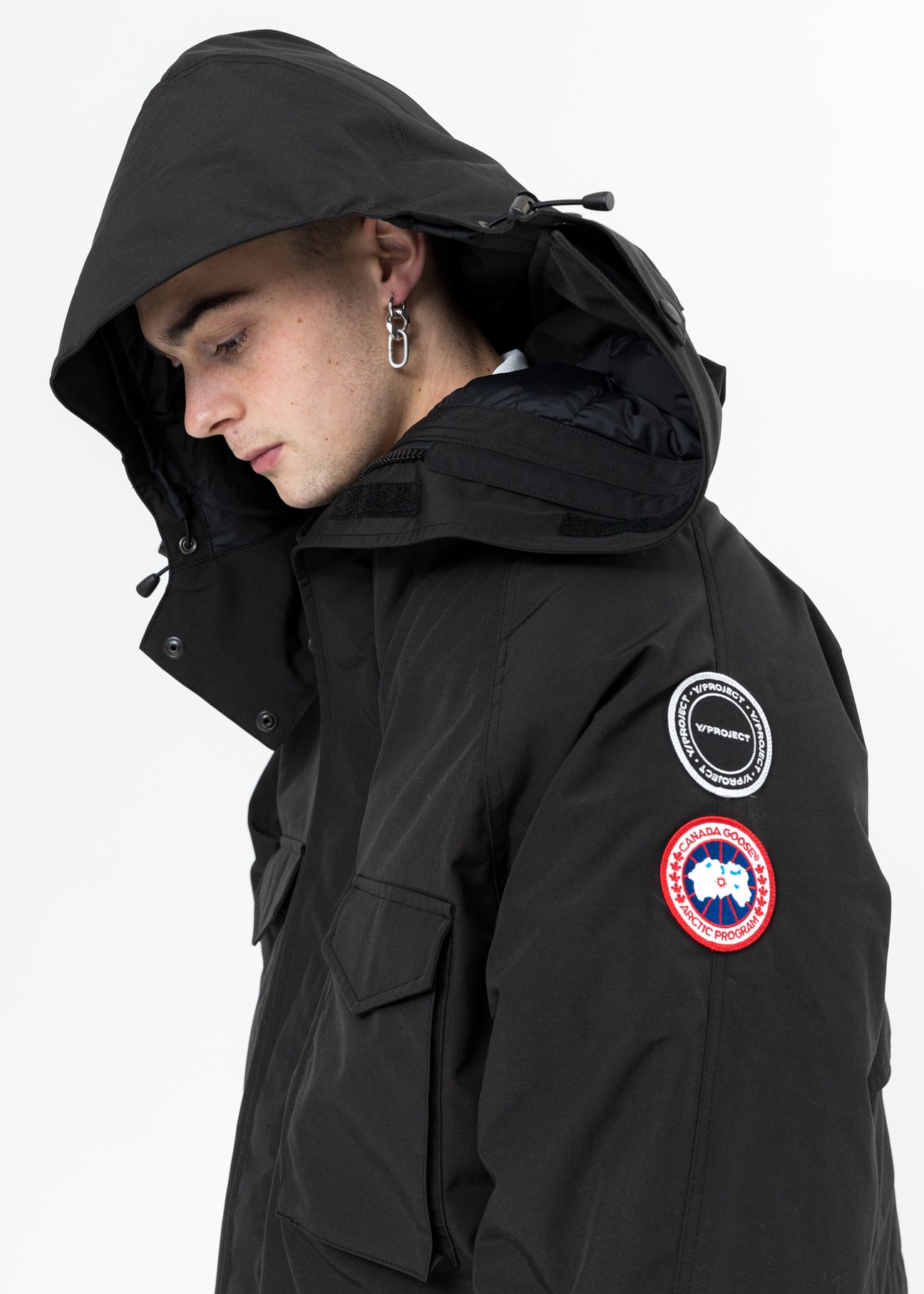 Black Canada Goose Edition Down Constable Parka – 017 Shop