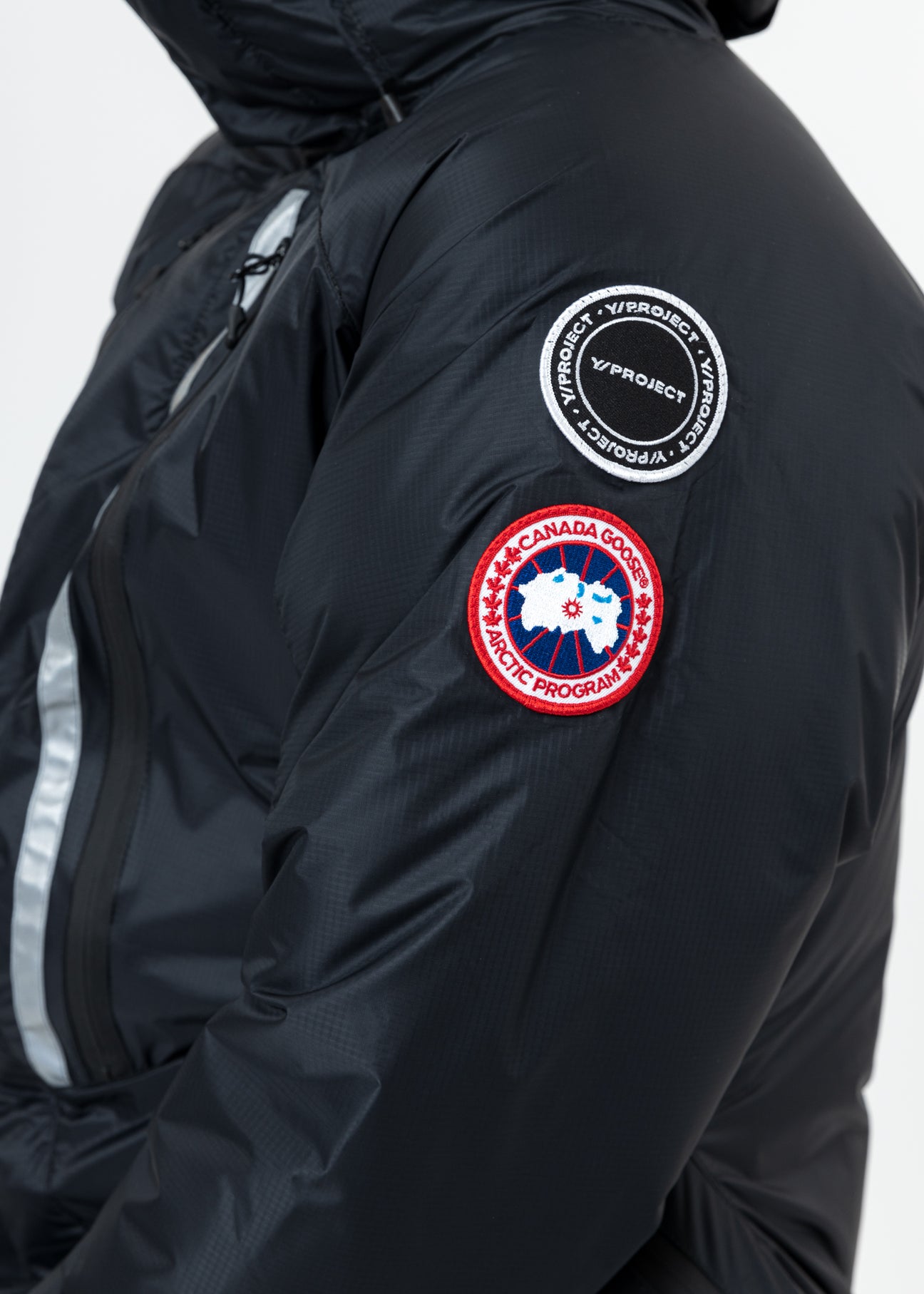 Black Canada Goose Edition Down Skreslet Jacket – 017 Shop