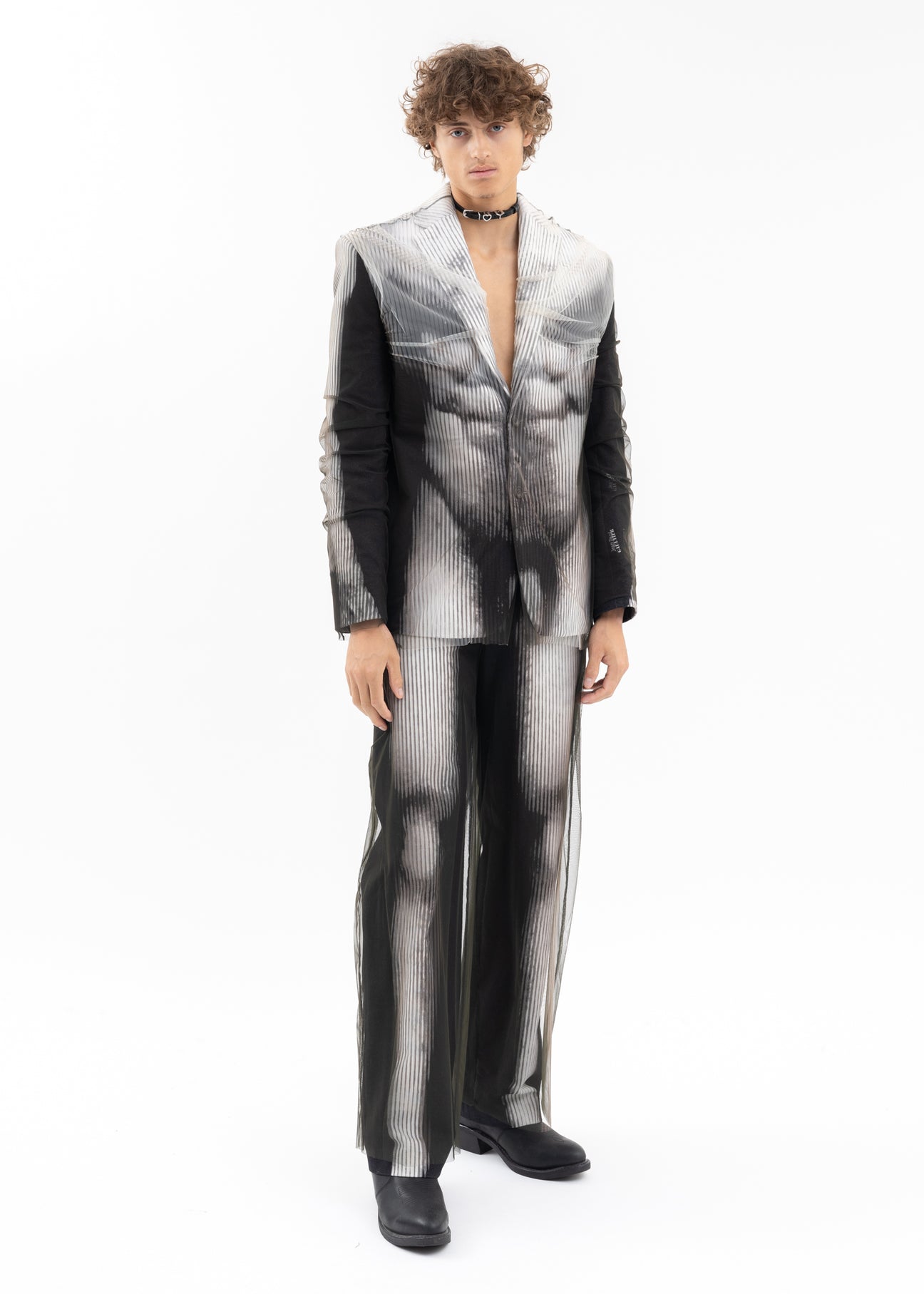 BLACK / WHITE Jean Paul Gaultier Edition BODY MORPH MESH