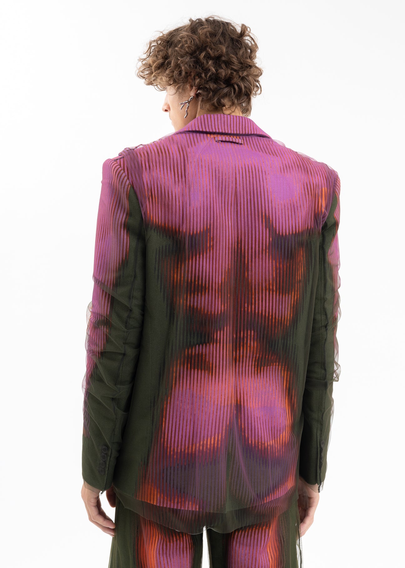 PINK / KHAKI Jean Paul Gaultier Edition BODY MORPH MESH