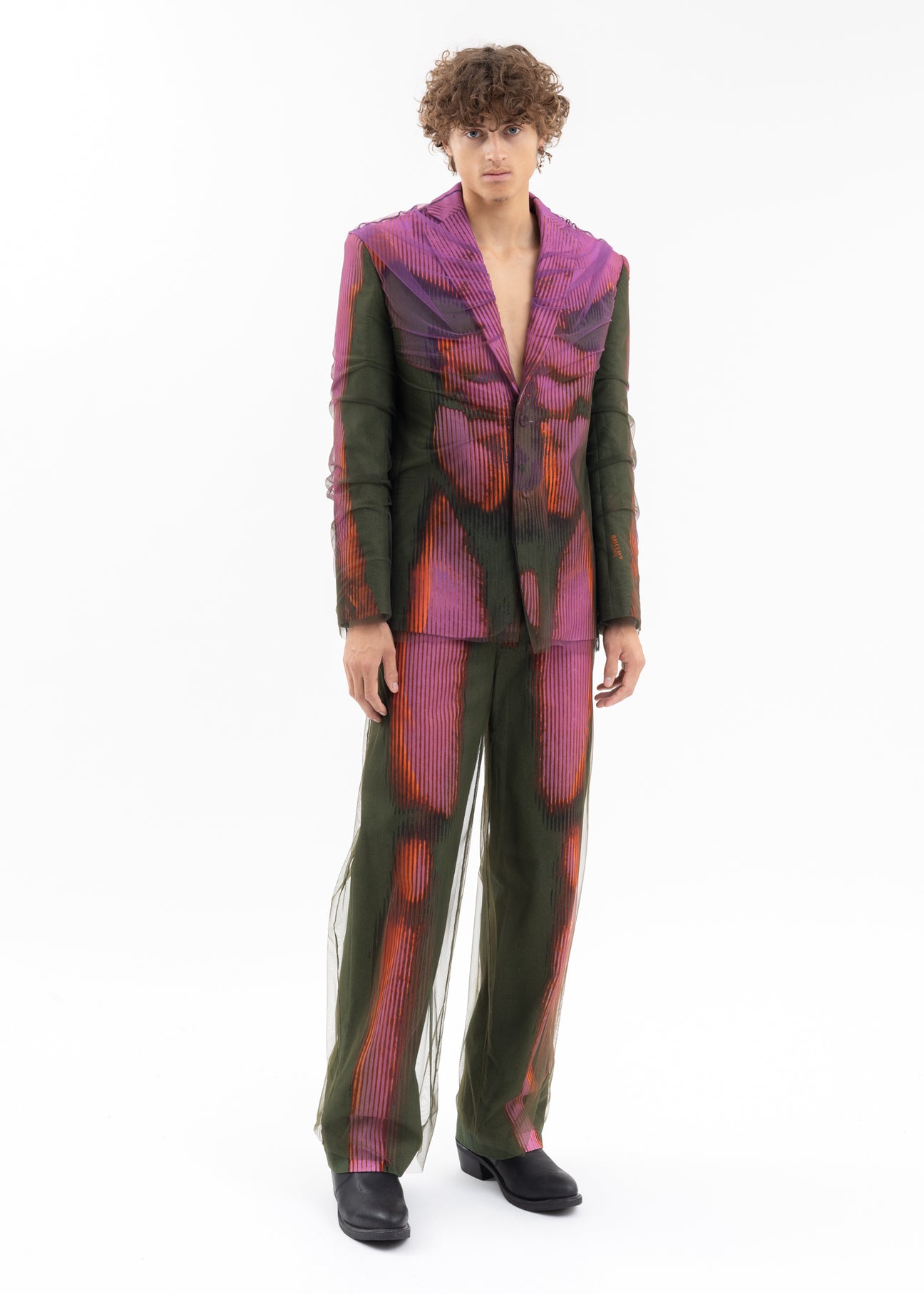 スーツ Jean paul gaultier HEAVY LINEN SUIT y2k スーツ Jean paul gaultier HEAVY LINEN SUIT y2k Jean paul