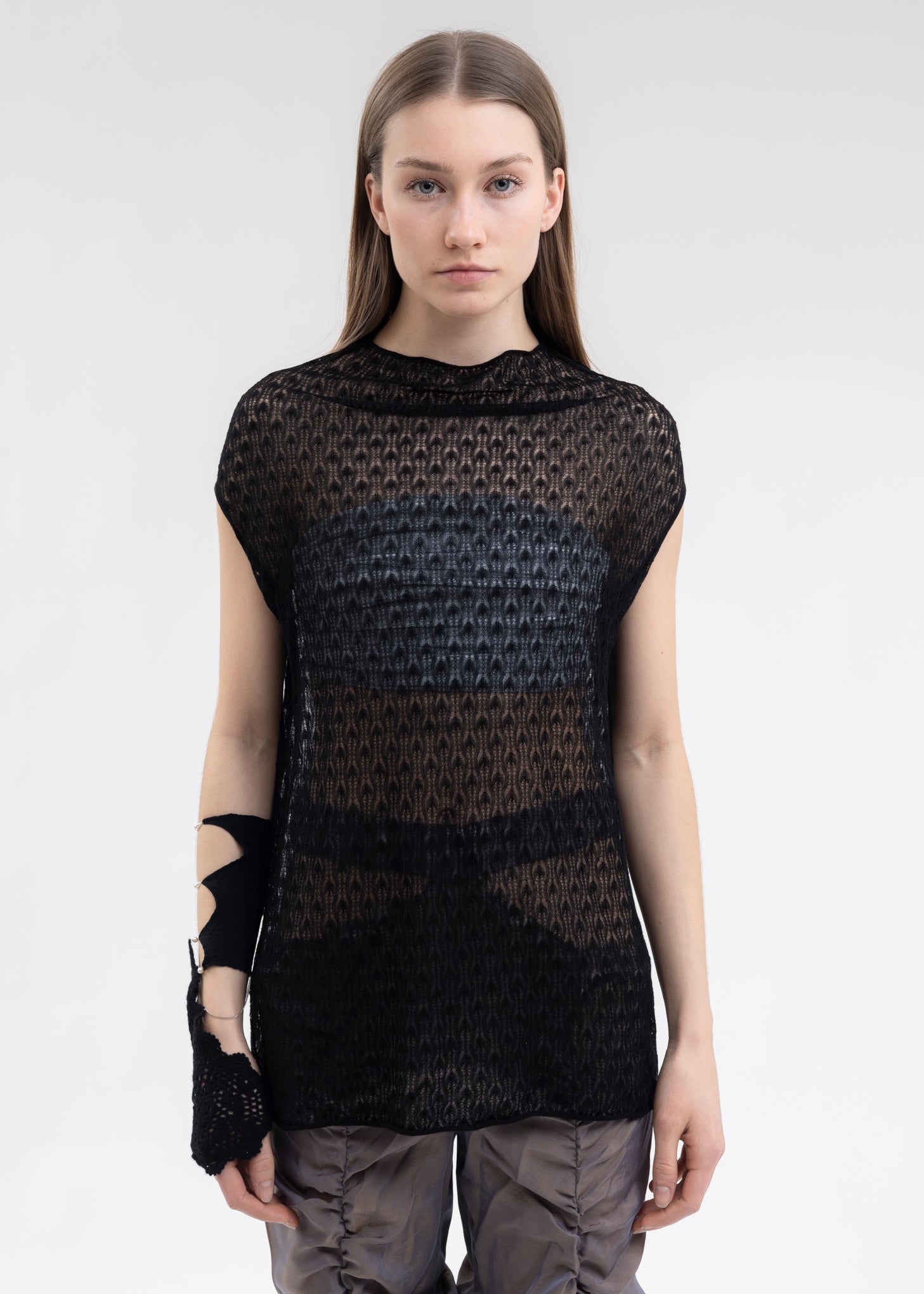 ONYX SHEER KNIT TOP – 017 Shop