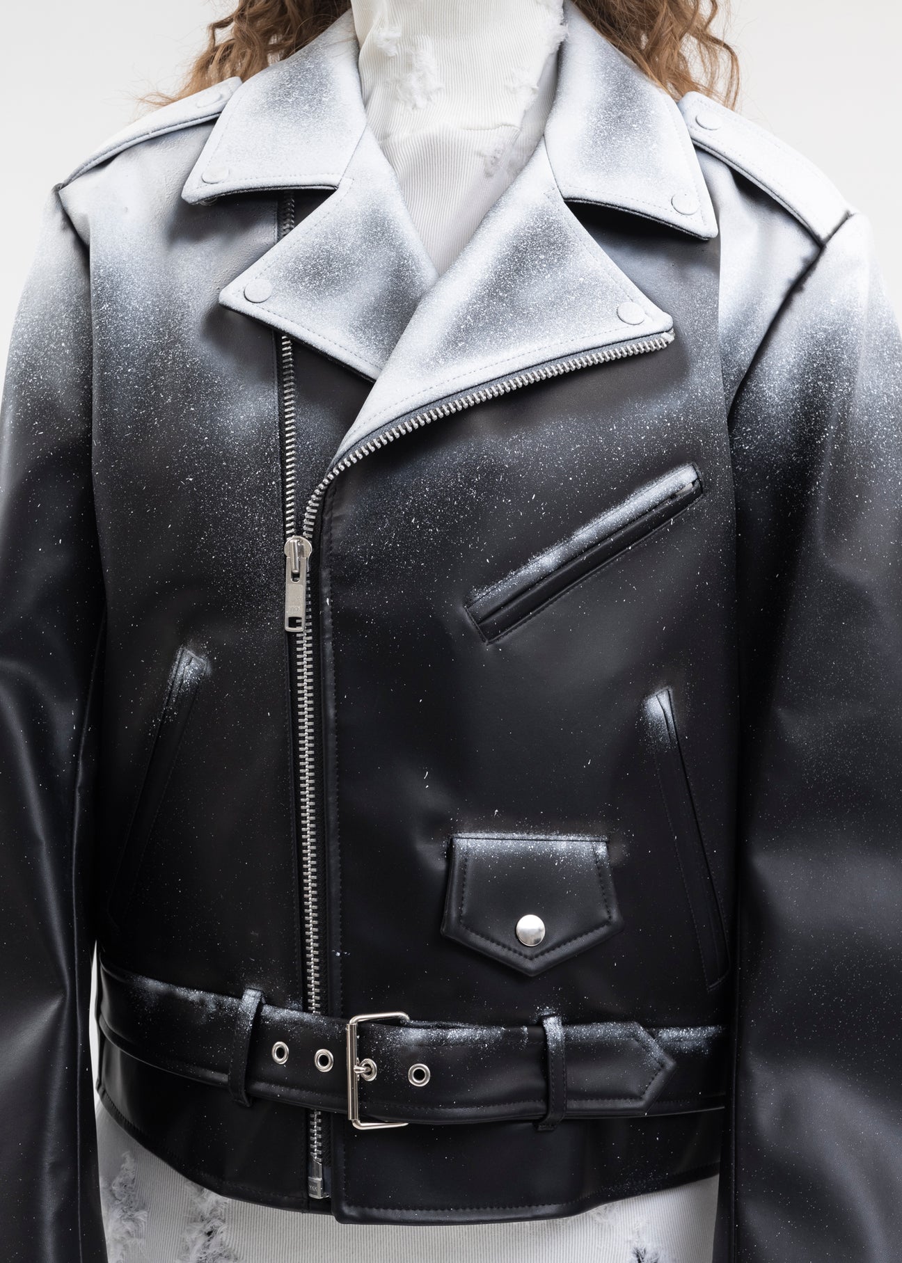 doublet BONDING PAINTED RIDERS JACKET S 【公式通販】