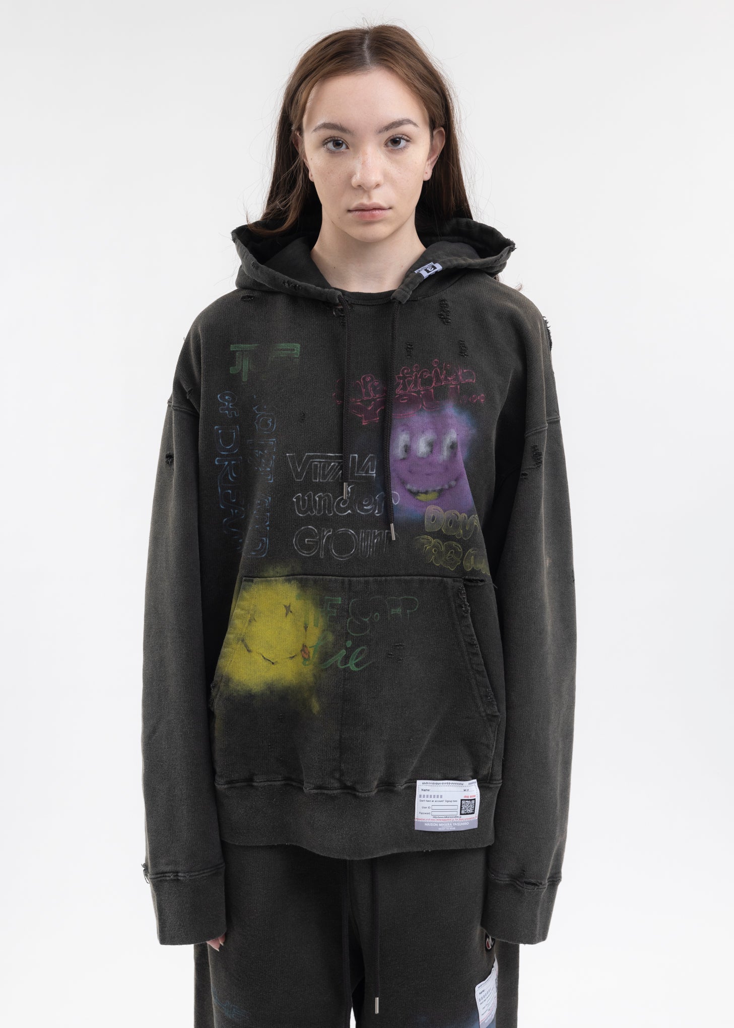 Black Bleached Hoodies – 017 Shop