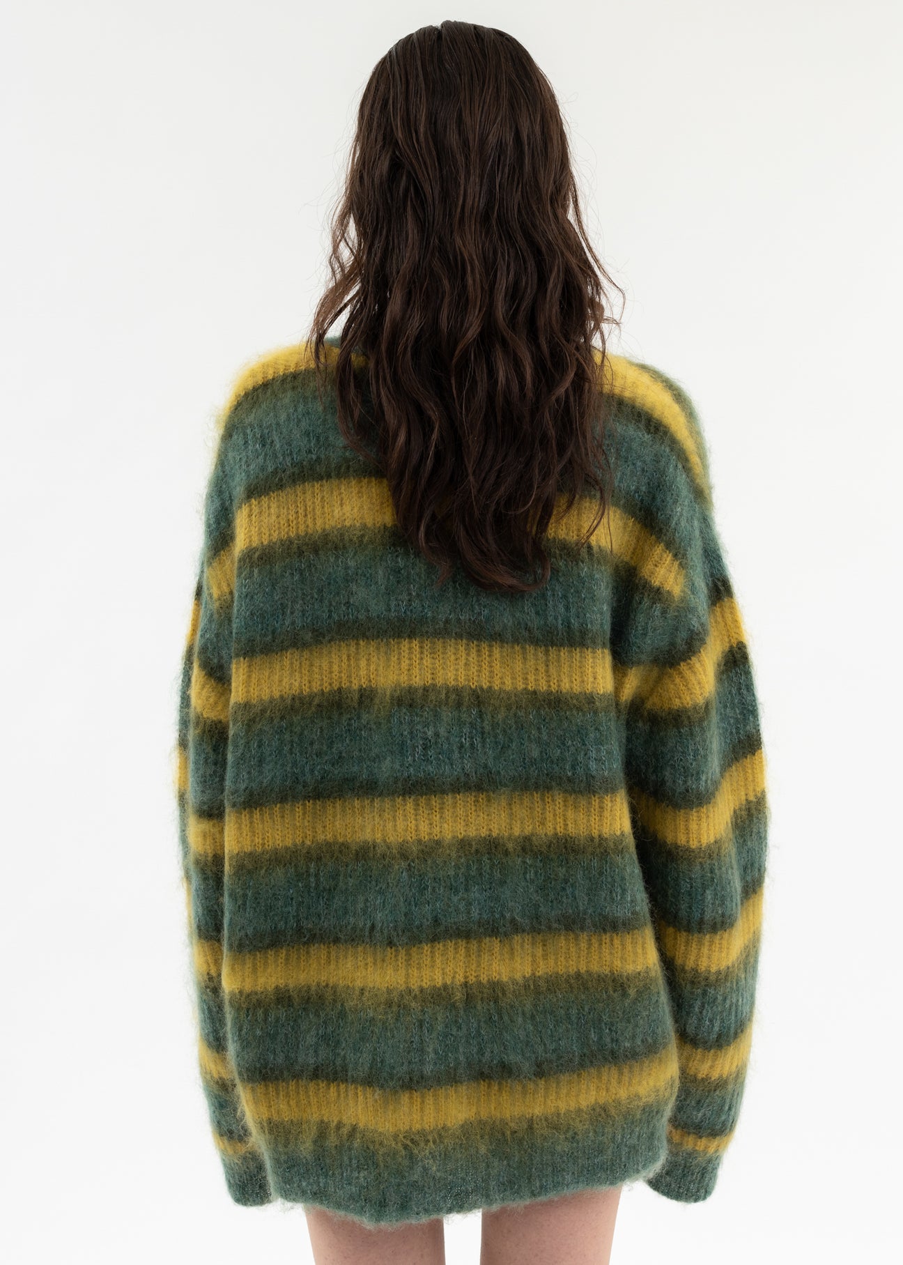 トップス SUBLATIONS MOHAIR CARDIGAN .07 017WomensDISCOVEREDGreenMOHAIR