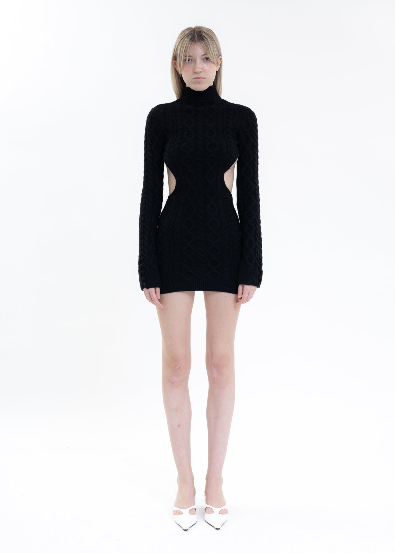 navy blue dress for baby girl Cable Knit Backless Sweater Dress Pullover Sweater tops for women winter  Fall Knit (Color : Green, Size : XL.) : Amazon.co.uk: Fashion main image 0