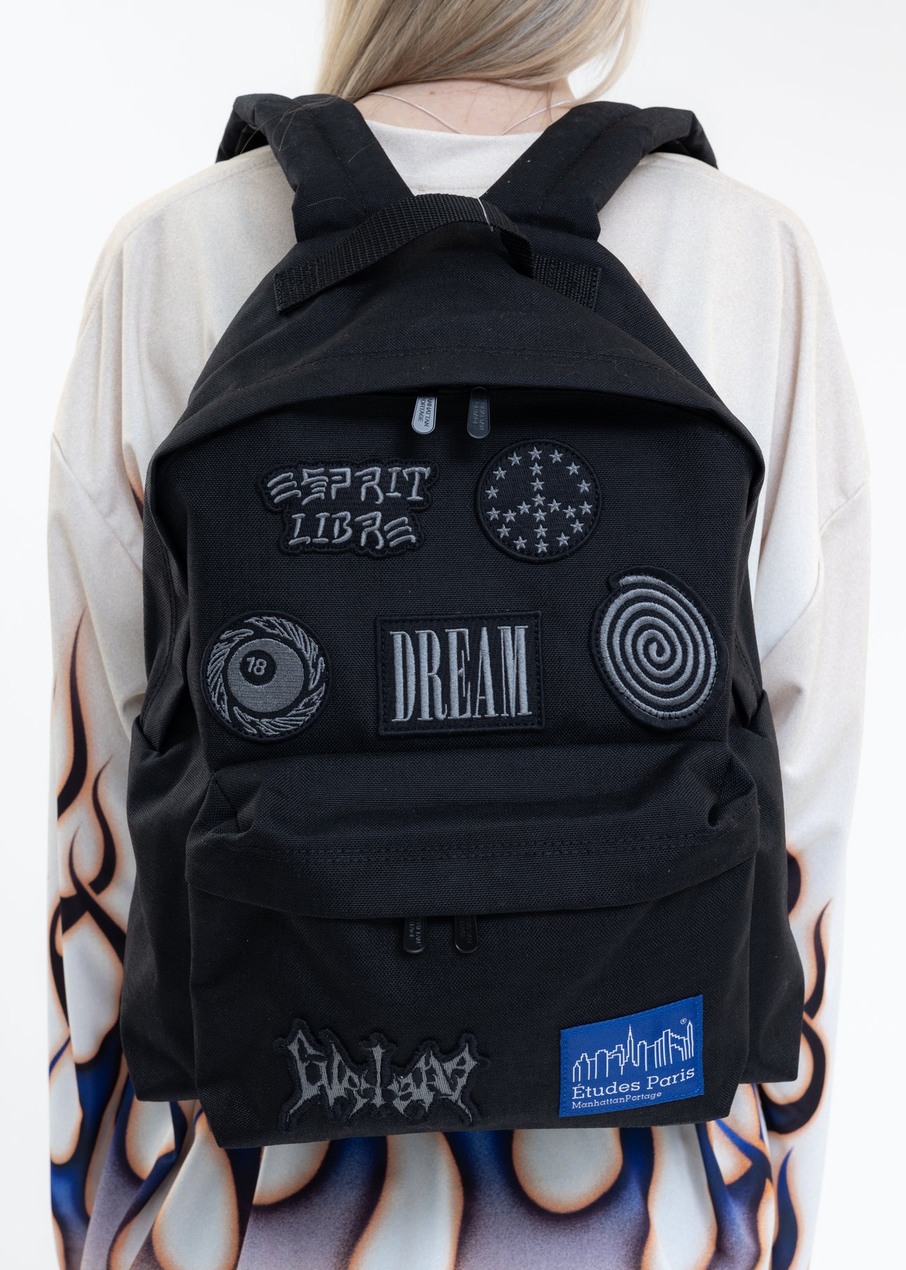 Black Manhattan Portage Edition Big Apple Backpack – 017 Shop