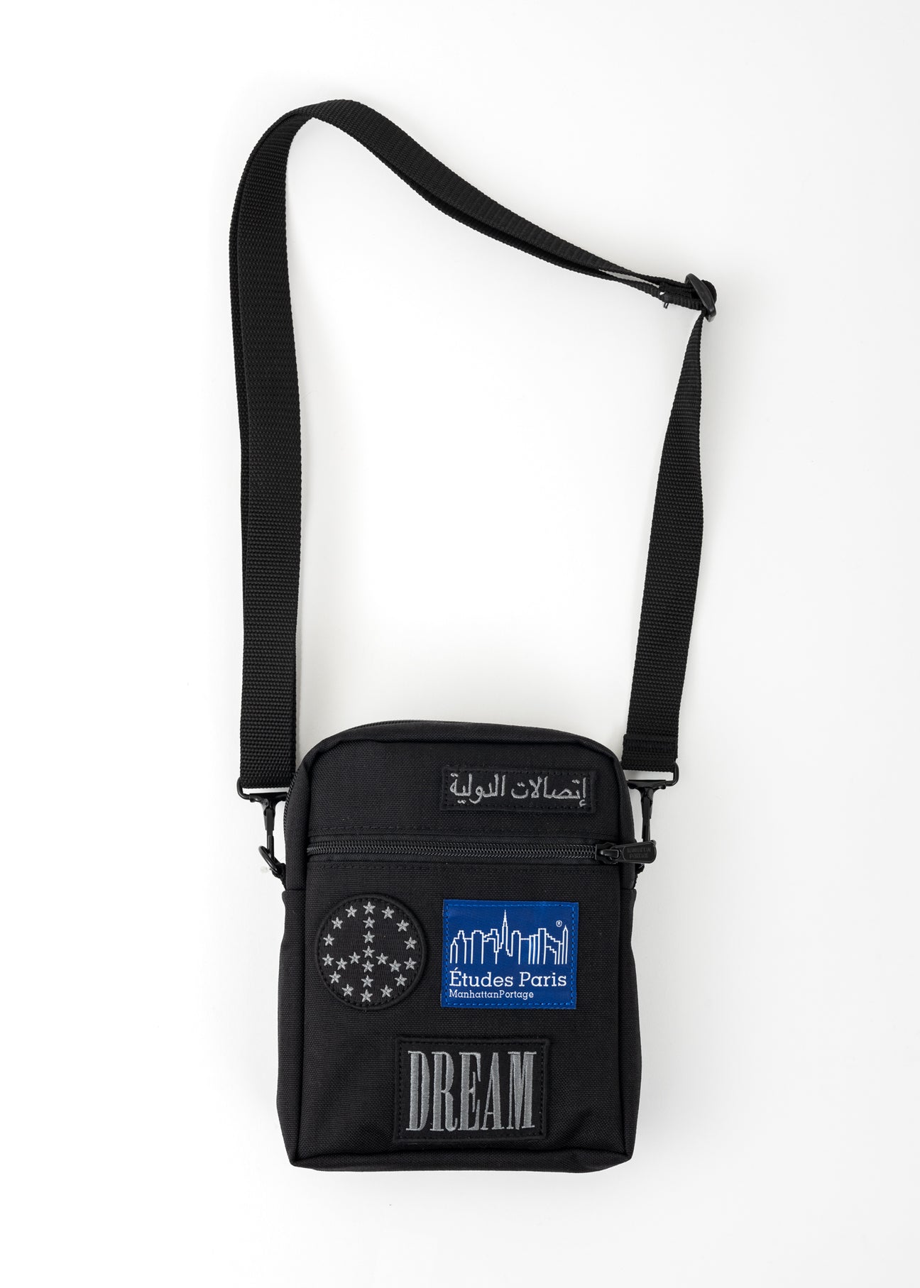 Black Manhattan Portage Edition City Lights Messenger Bag – 017 Shop