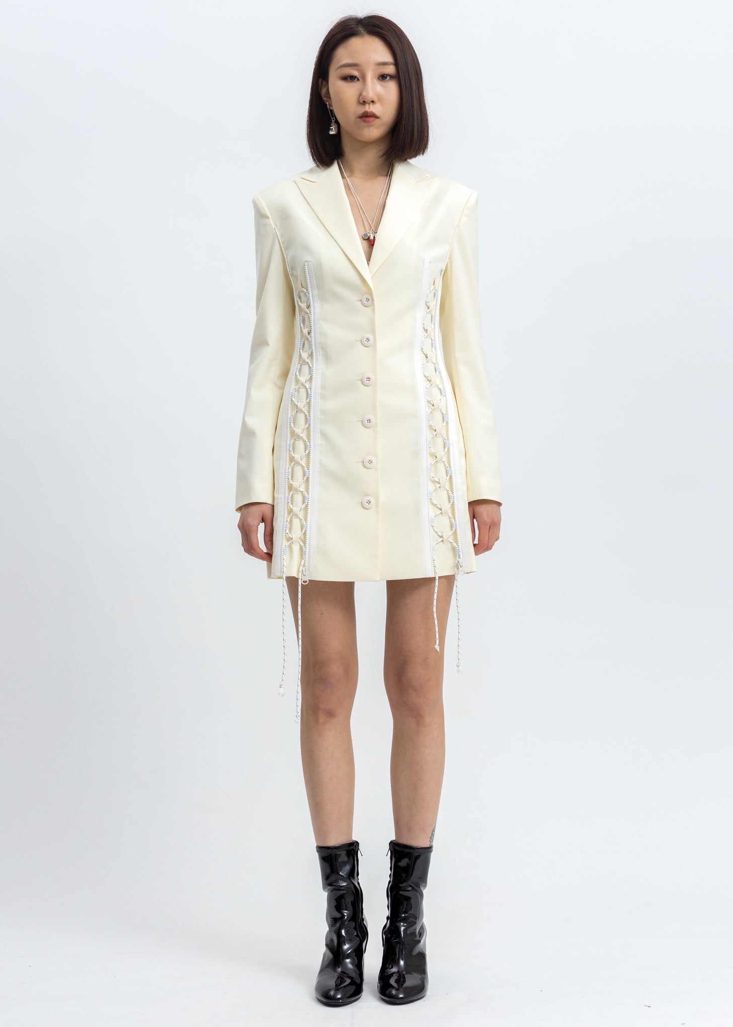 White Jacket dress – 017 Shop