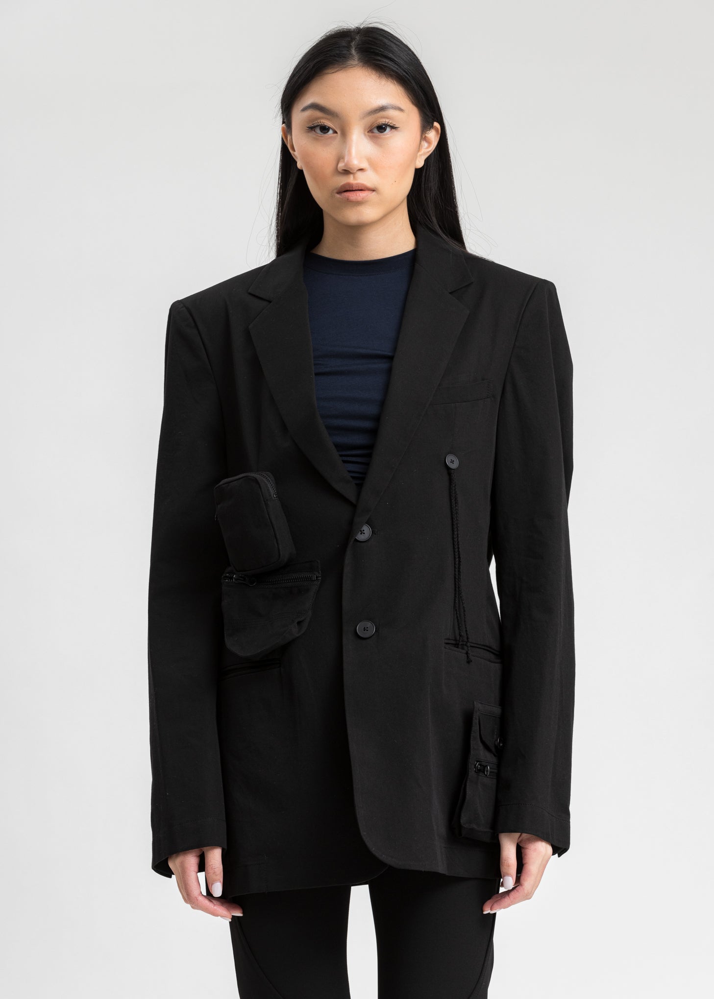 Black Detachable Jacket – 017 Shop