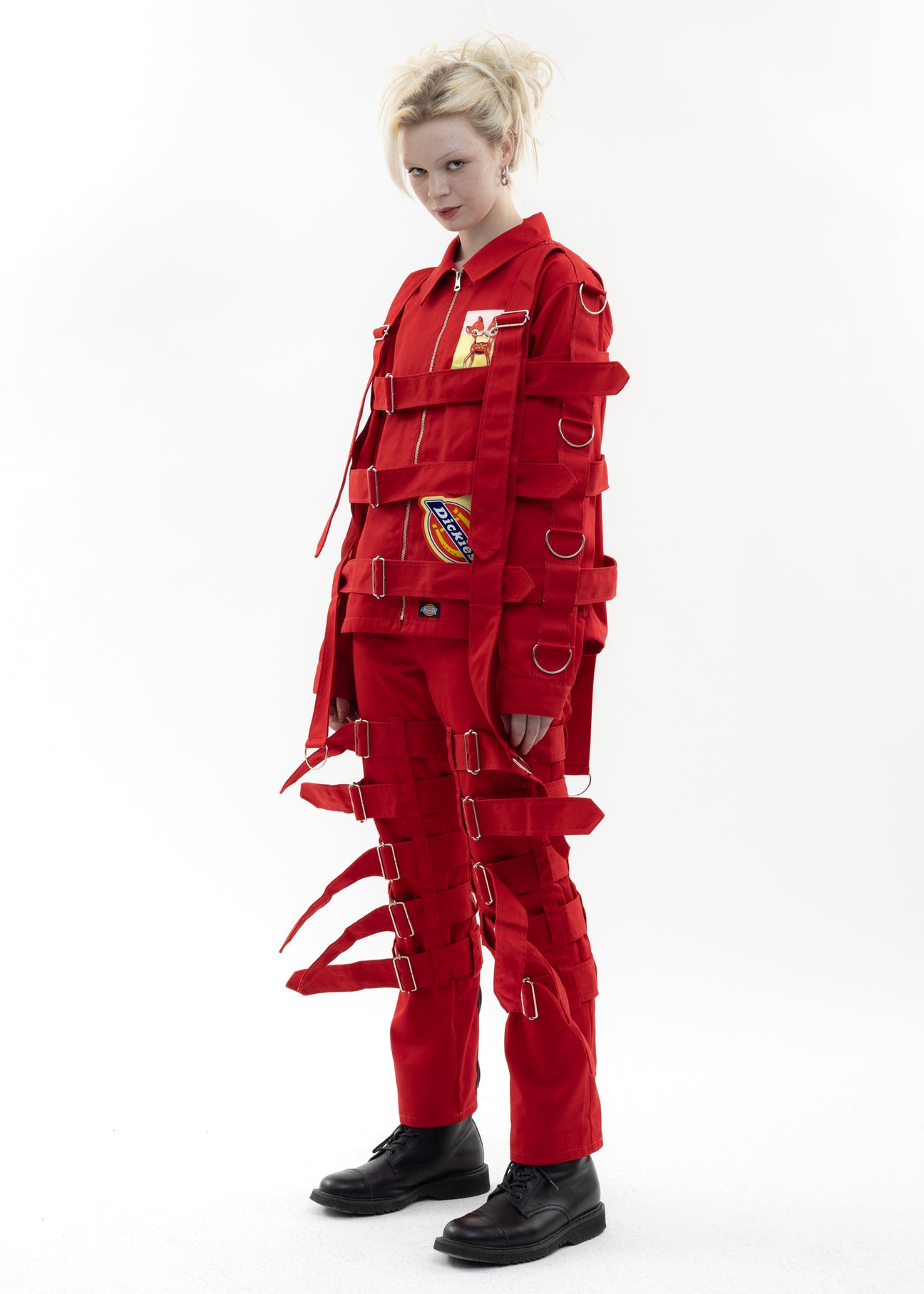 Red KIDILL × Dickies Chaos Bondage Pants – 017 Shop