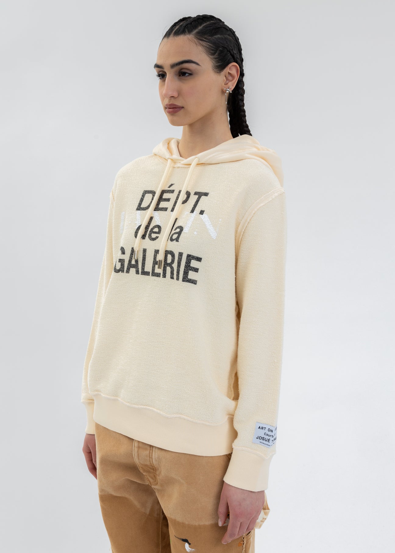 GALLERY DEPT. X LANVIN LOGO HOODIE – 017 Shop