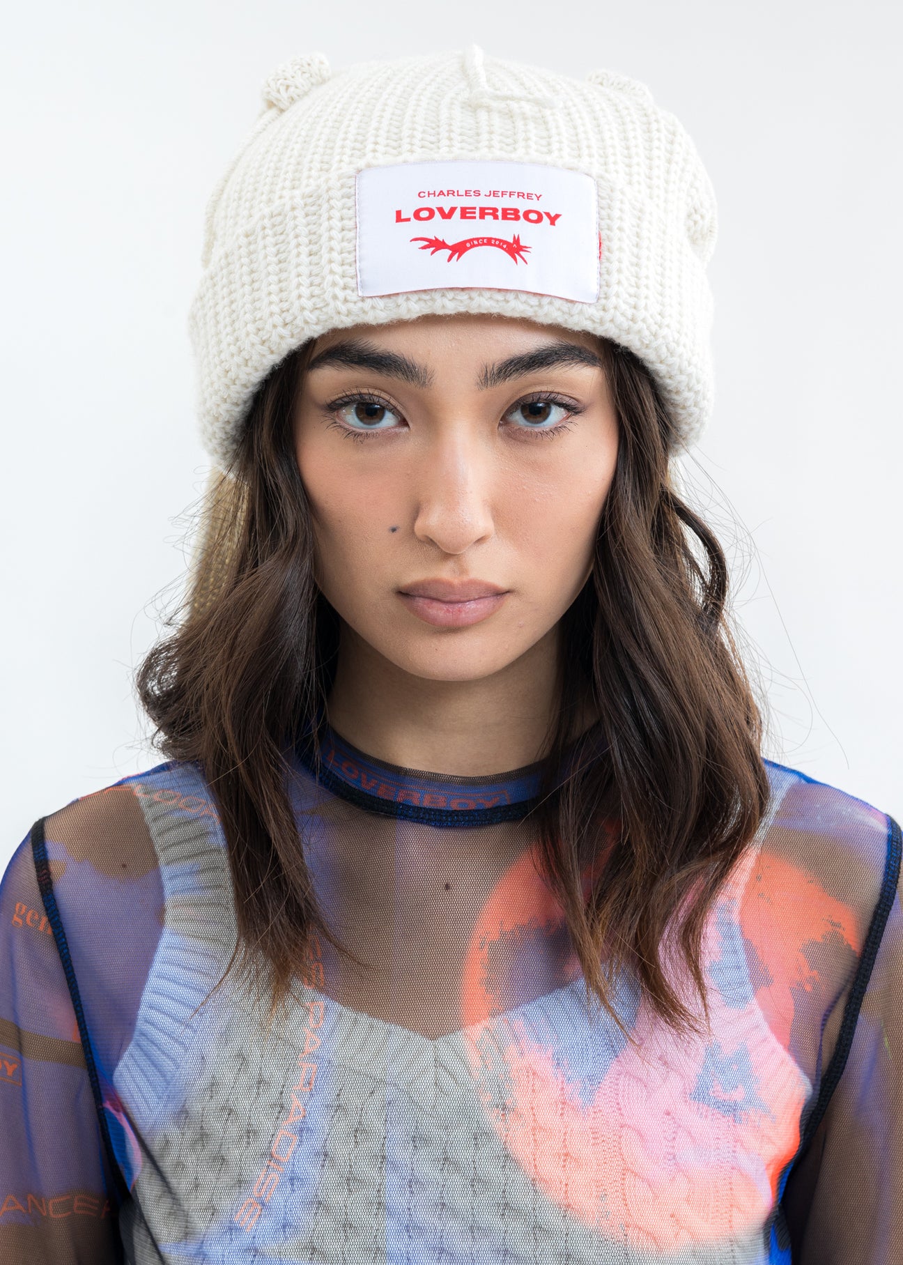 ECRU CHUNKY RABBIT BEANIE – 017 Shop