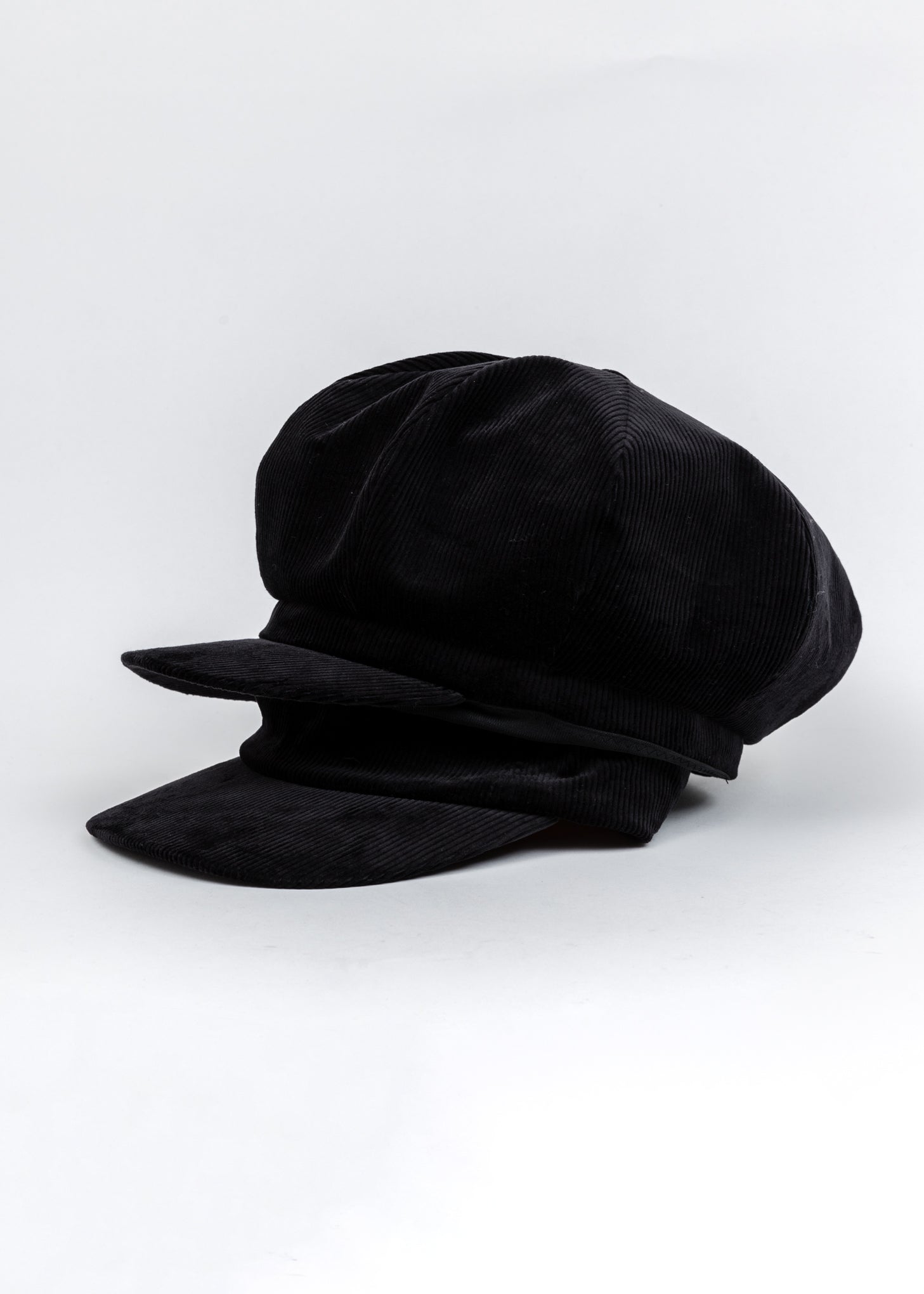 Black Double Casquette – 017 Shop