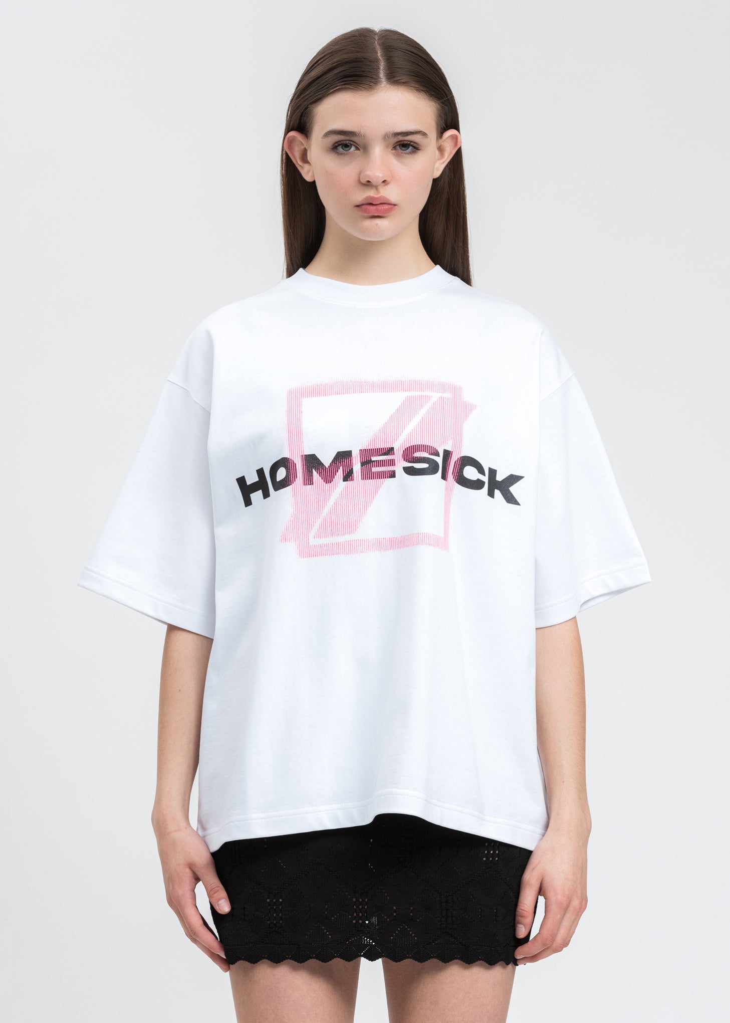 White Homesick Big Logo T-Shirt – 017 Shop