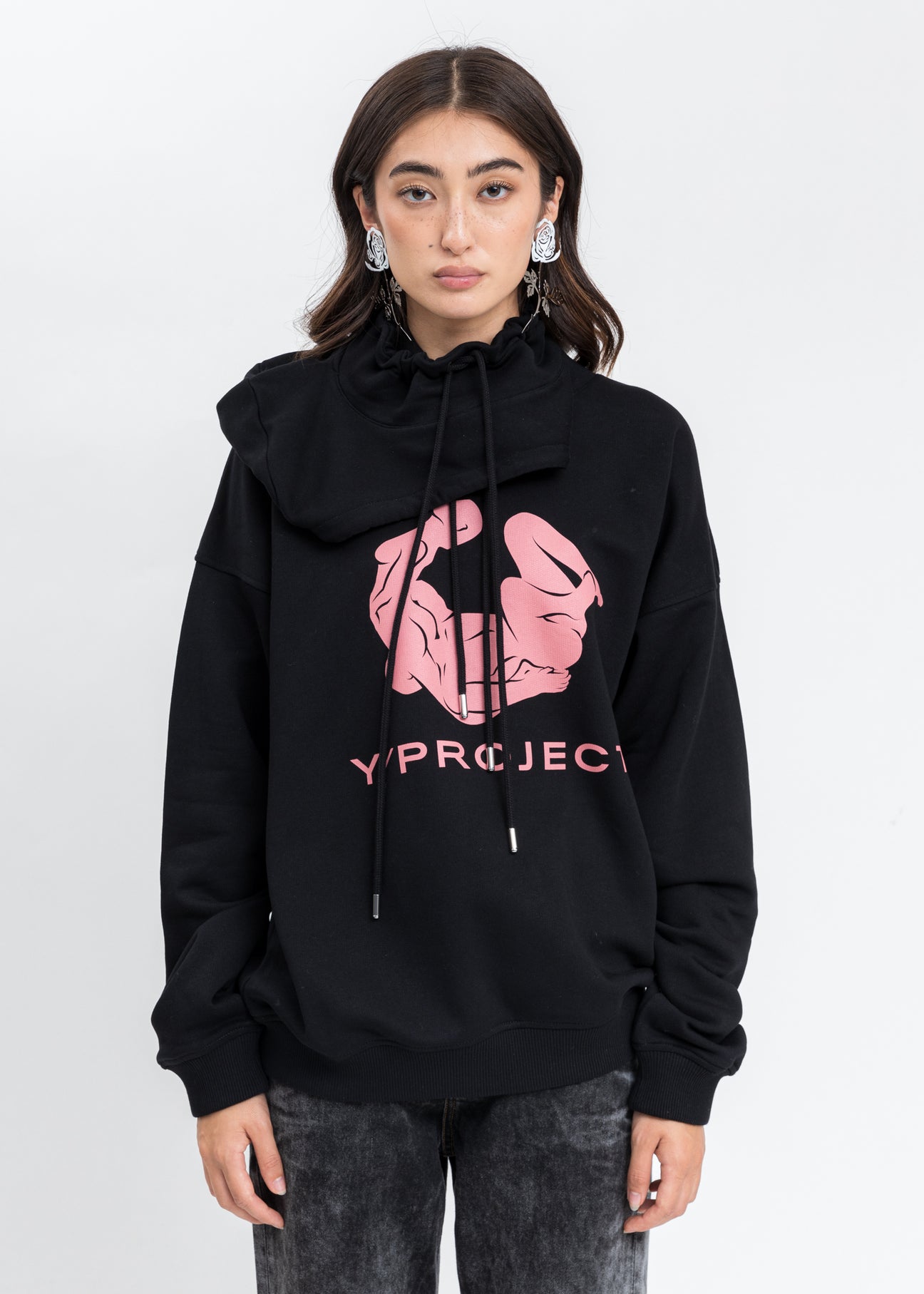Double neck hoodie store