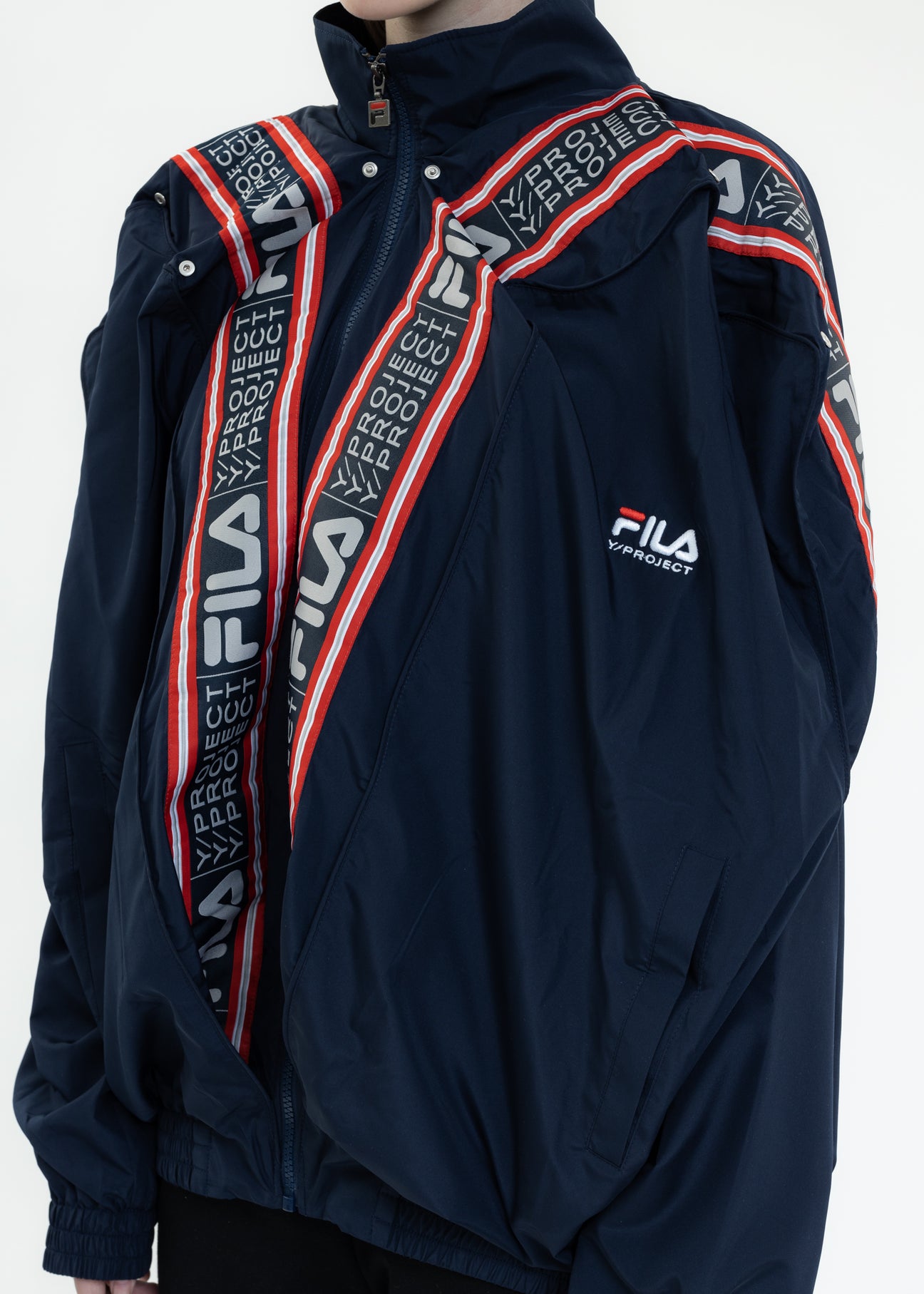 Navy Y/PROJECT X FILA POP UP Track Jacket – 017 Shop