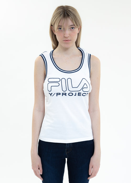 y/proje×FILA タンクトップ Black Y/PROJECT X FILA PANEL Pants – 017 Shop