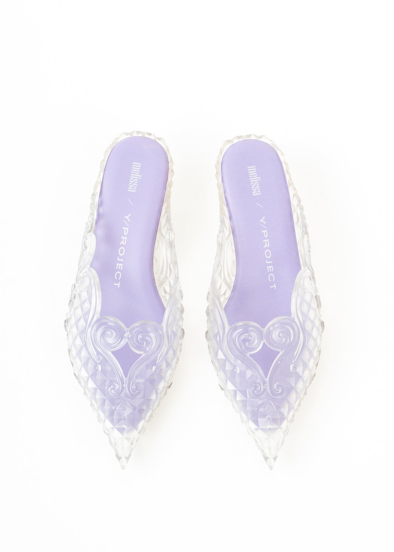 LILAC / CLEAR MELISSA POINT MULE – 017 Shop