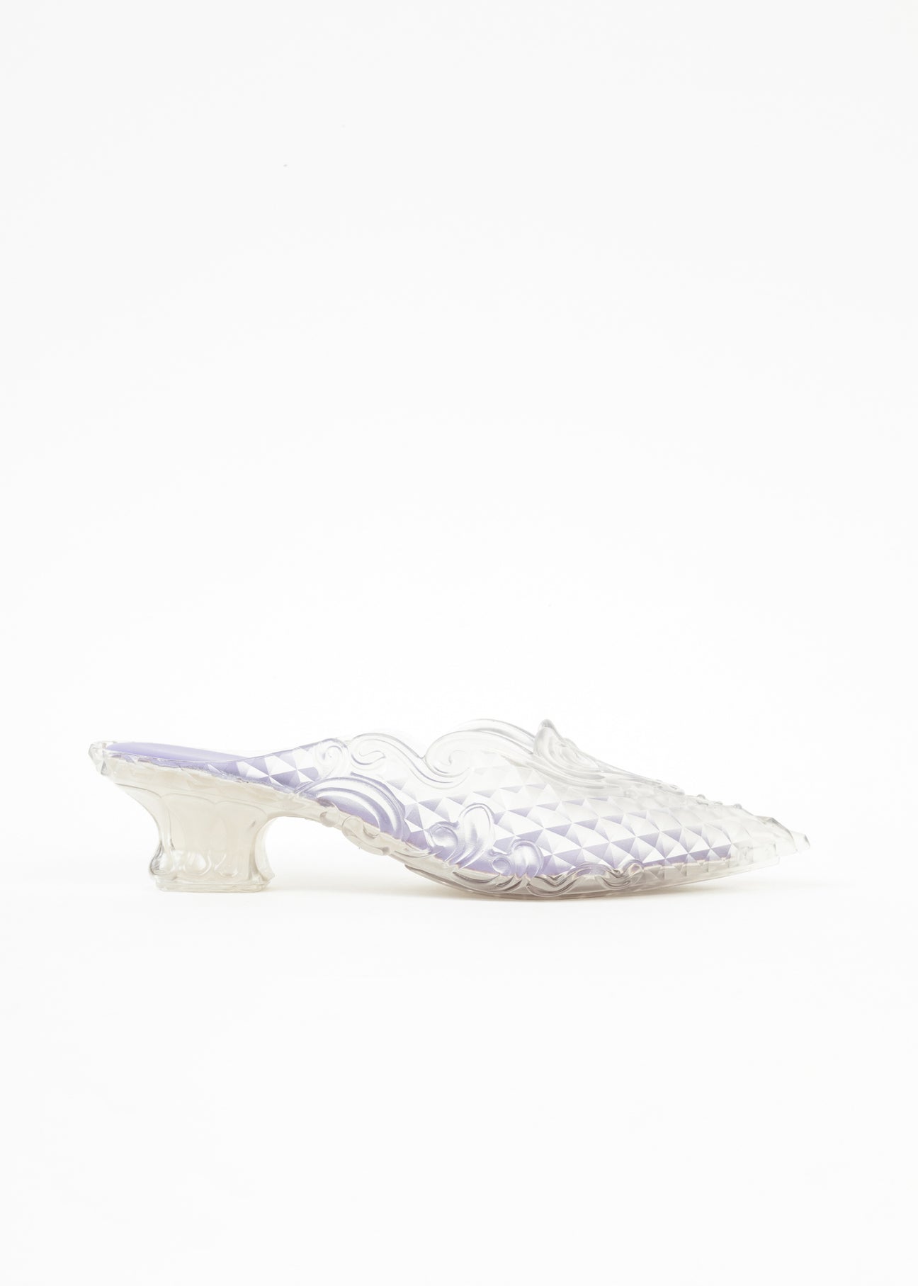 LILAC / CLEAR MELISSA POINT MULE – 017 Shop