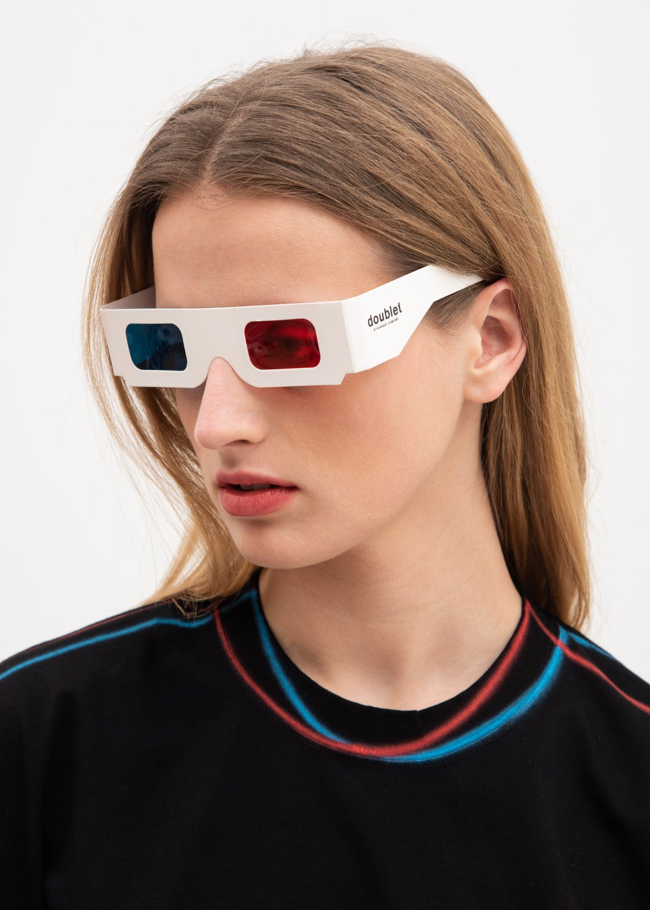 【超特価】 T-Shirt Hand-Painted Anaglyph Black – Shop 017 トップス