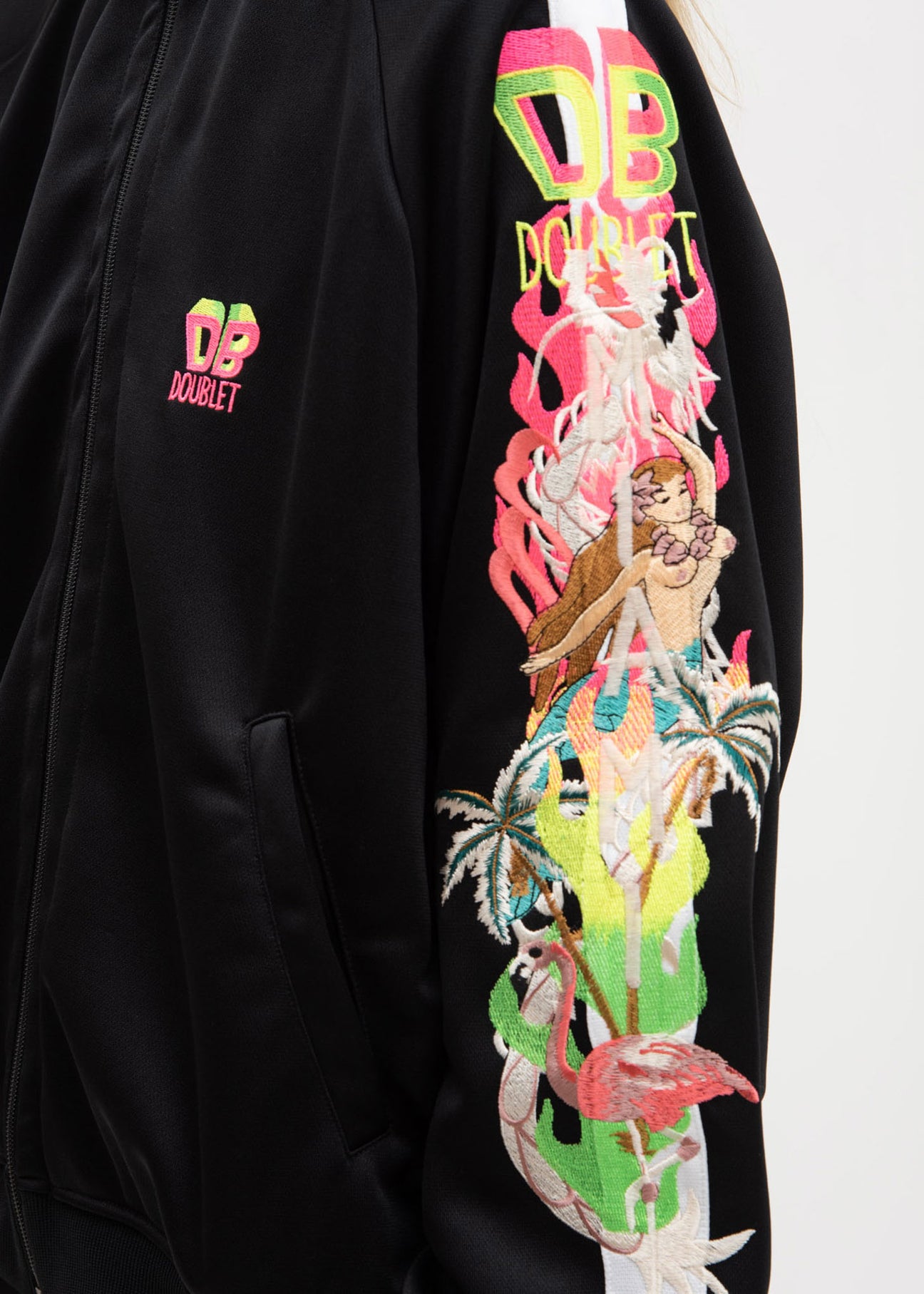 Black Chaos Embroidery Track Jacket – 017 Shop Black Chaos Embroidery Track Jacket – 017 Shop