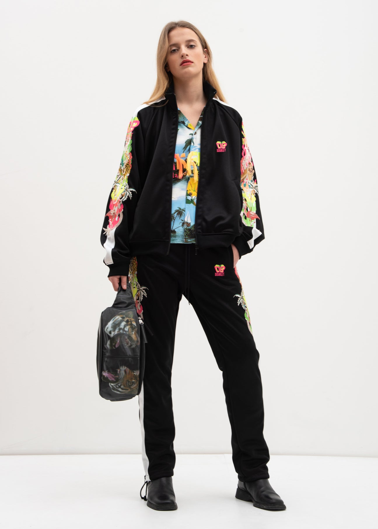 Black Chaos Embroidery Track Jacket – 017 Shop Black Chaos Embroidery Track Jacket – 017 Shop