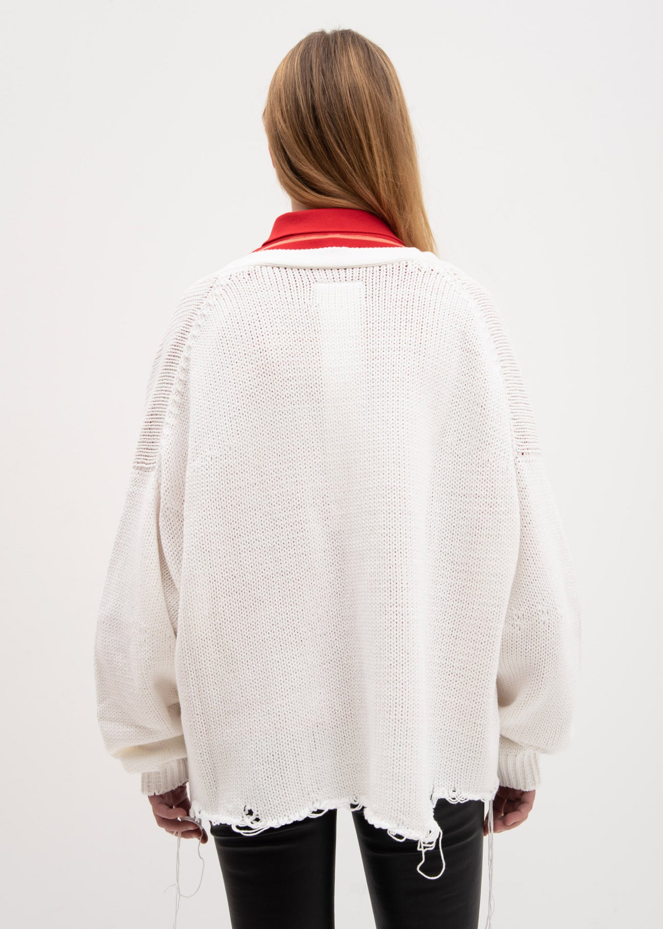 doublet oversized cut-off cardigan Mサイズ