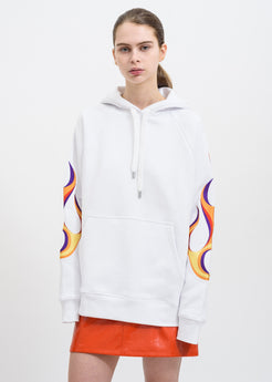 Etudes White Keith Haring Edition All-Over Print Racing Hoodie Etudes