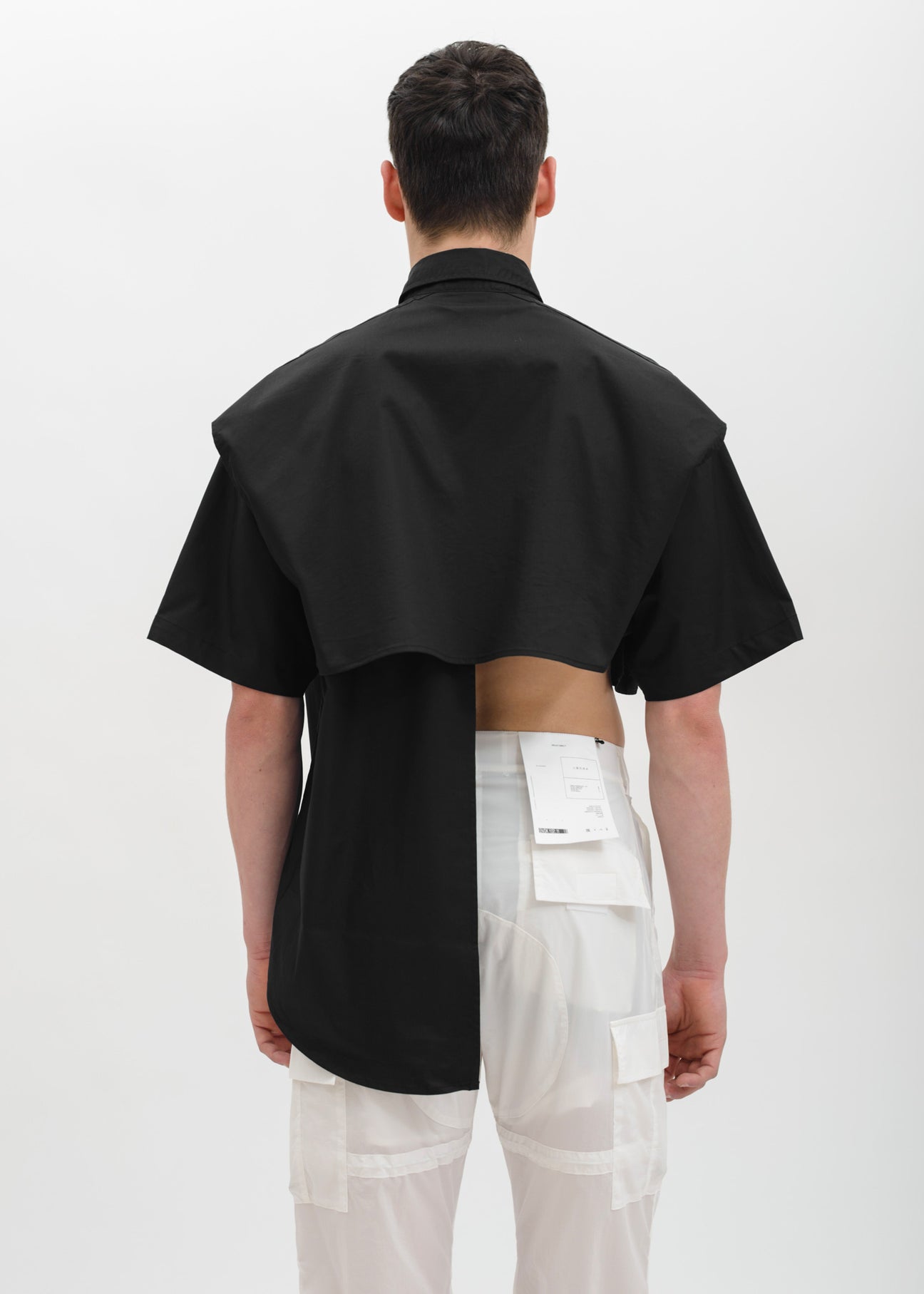 Heliot Emil 17ss archive アシンメトリーシャツ Heliot Emil 17ss archive アシンメトリーシャツ