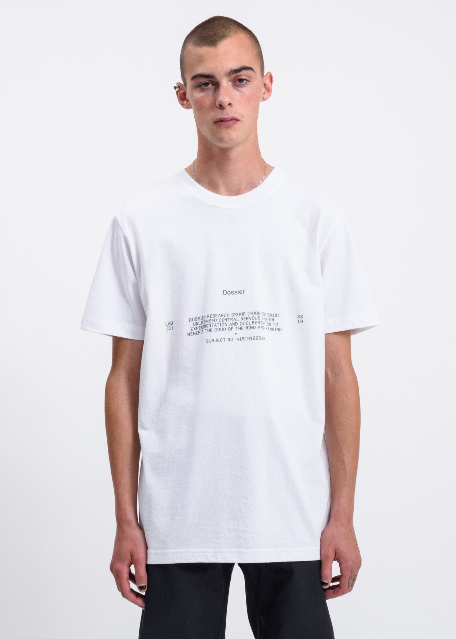 White Preface T-Shirt – 017 Shop