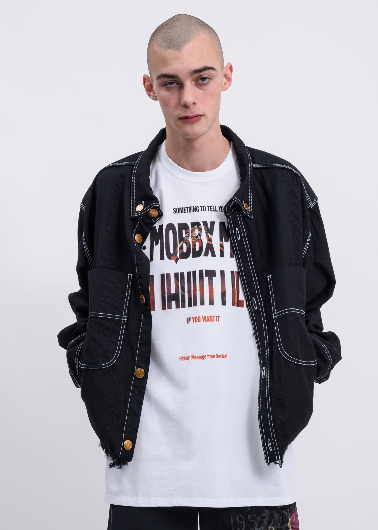 HEVY TWILL CUTT-OFF JACKET