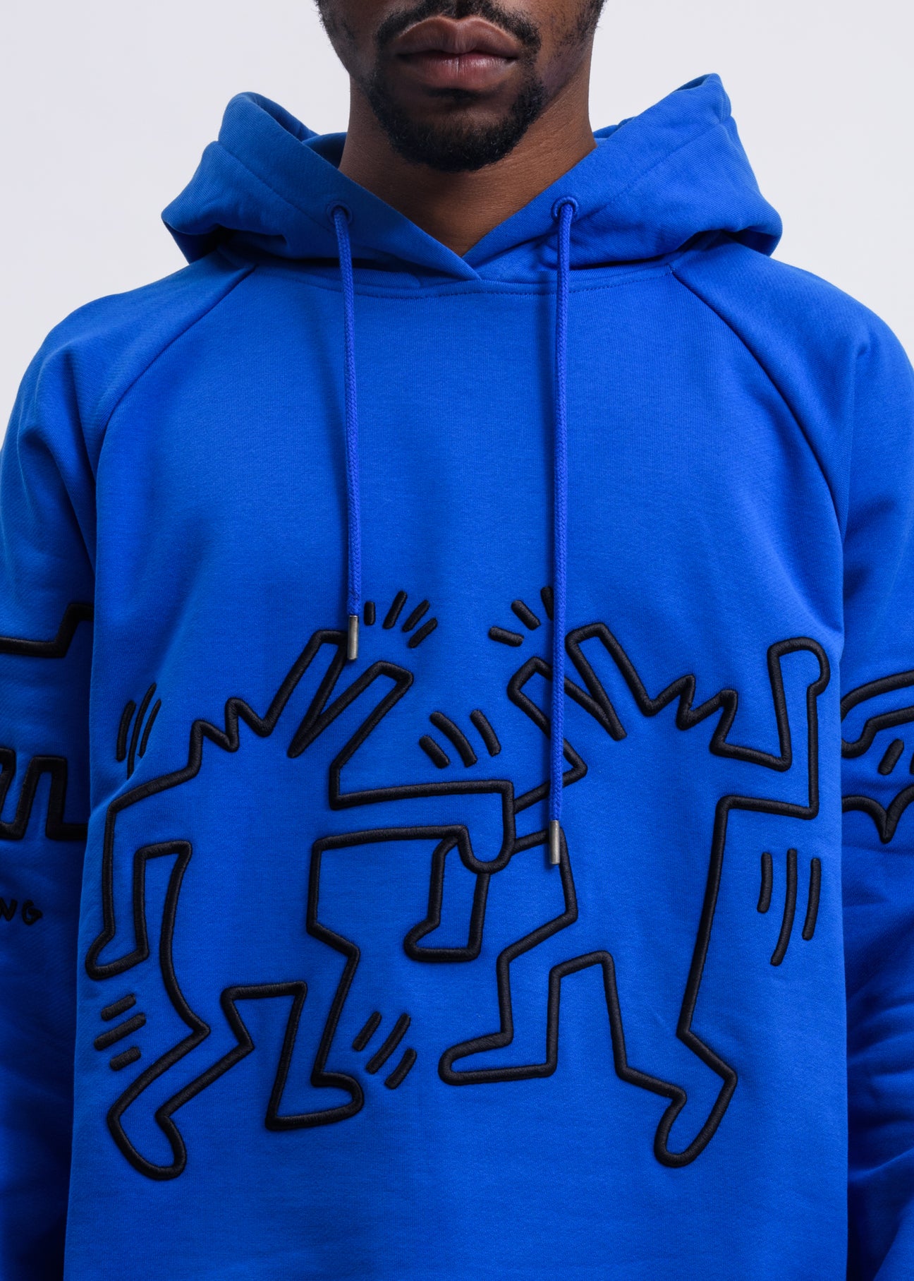 Blue Keith Haring Edition Hoodie