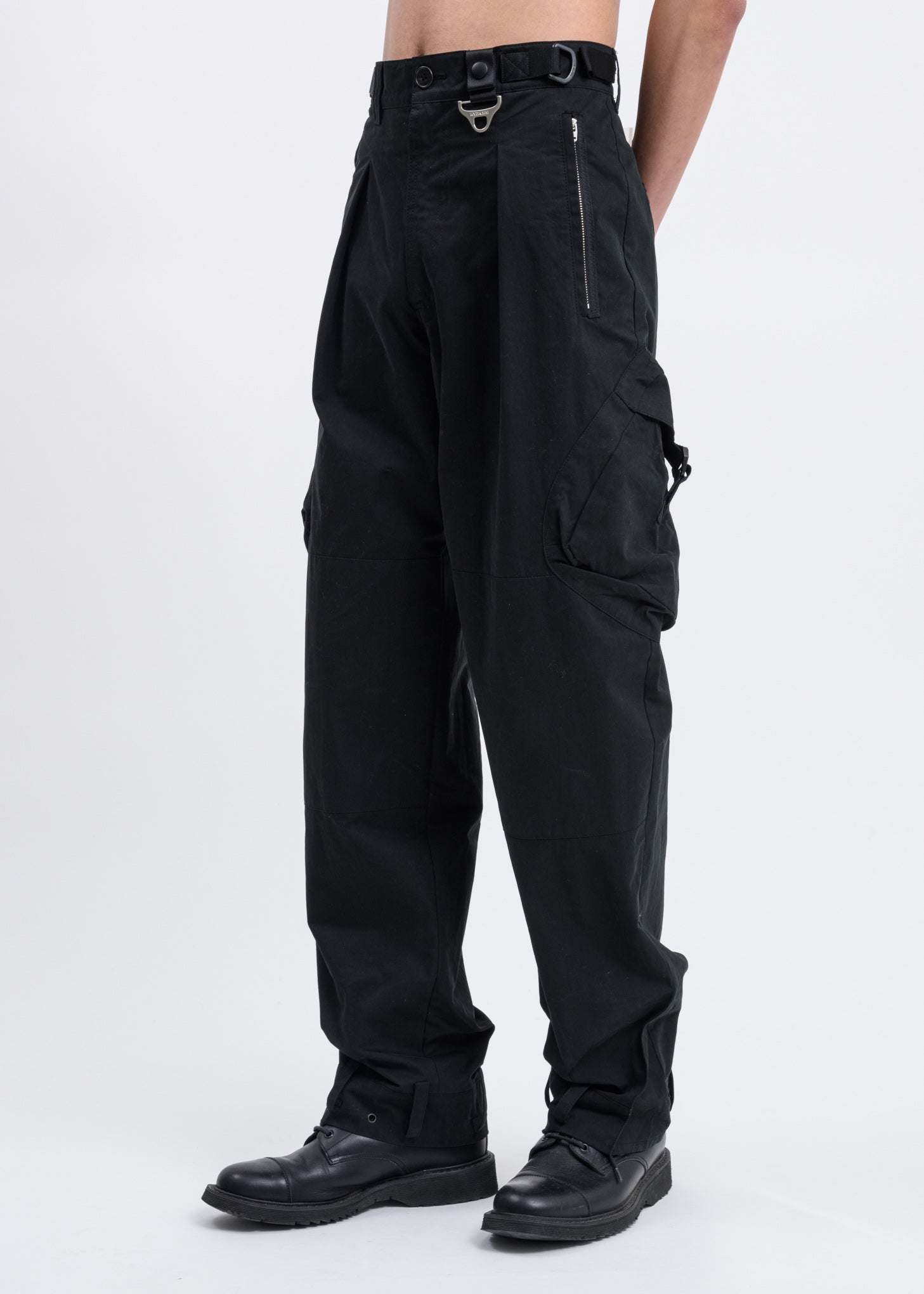 Black Military Cargo Pants – 017 Shop