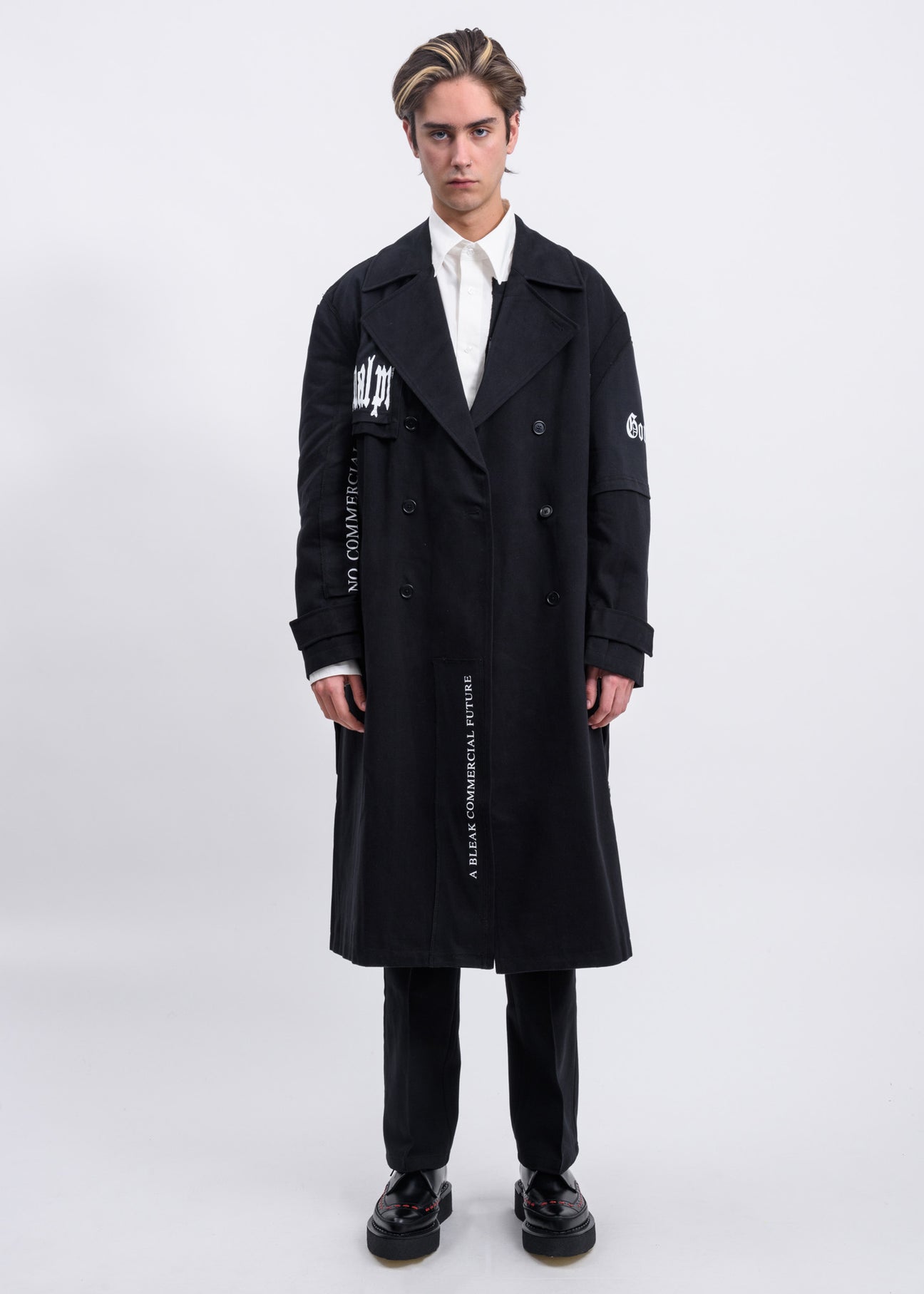 Jude Trench Coat - Black – The Frankie Shop