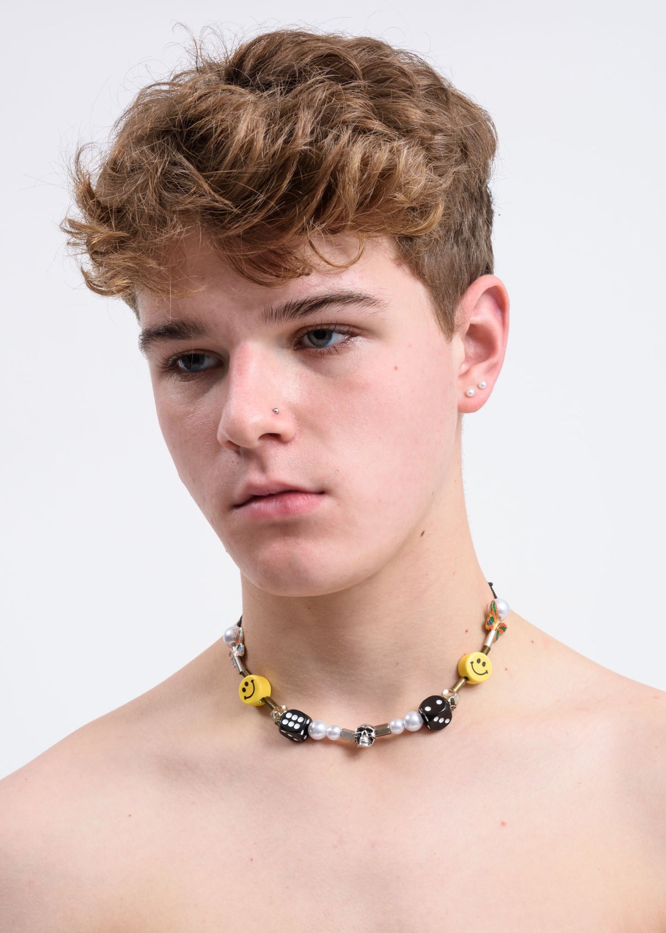 *EVAE+ Smiley Pearl Necklace