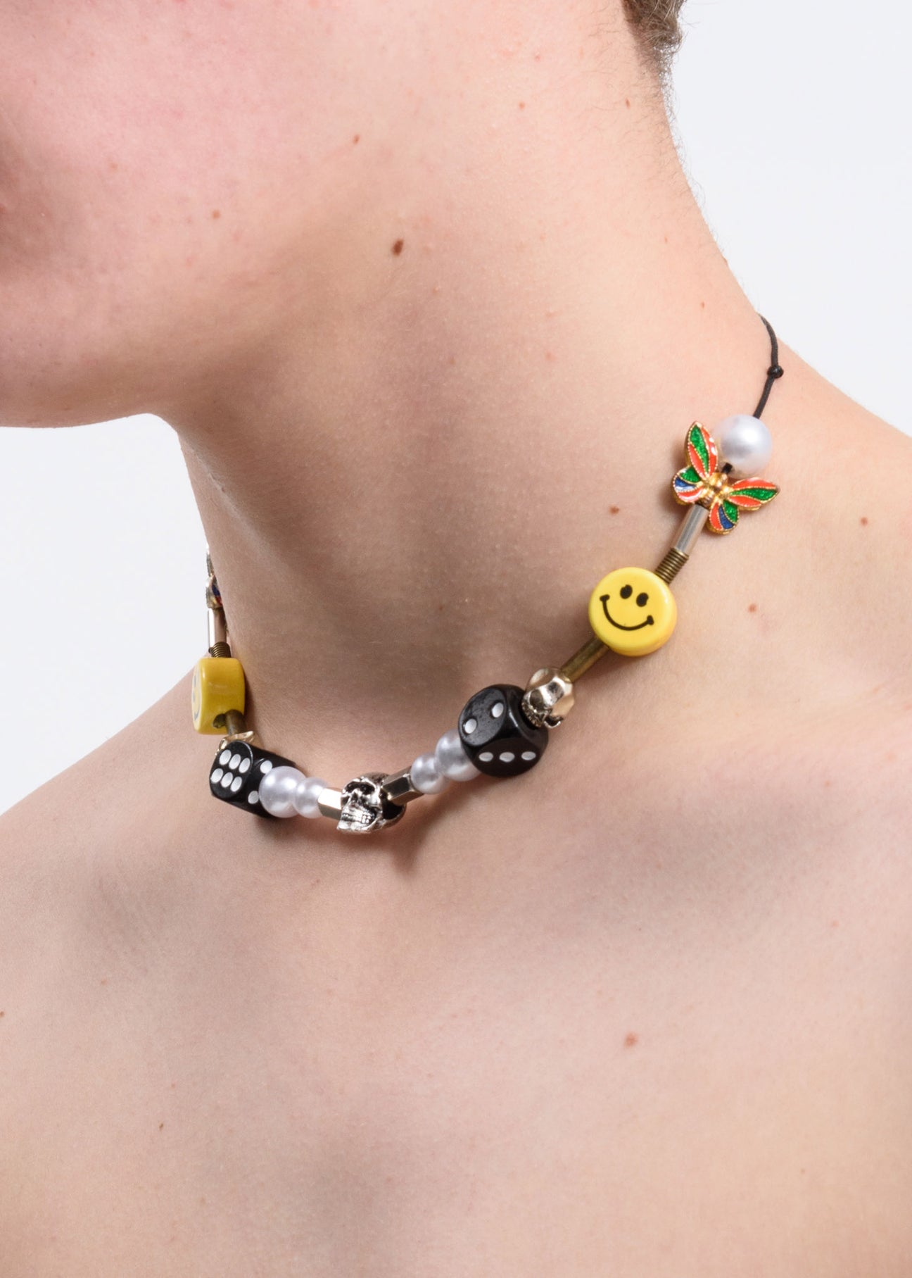 *EVAE+ Smiley Pearl Necklace