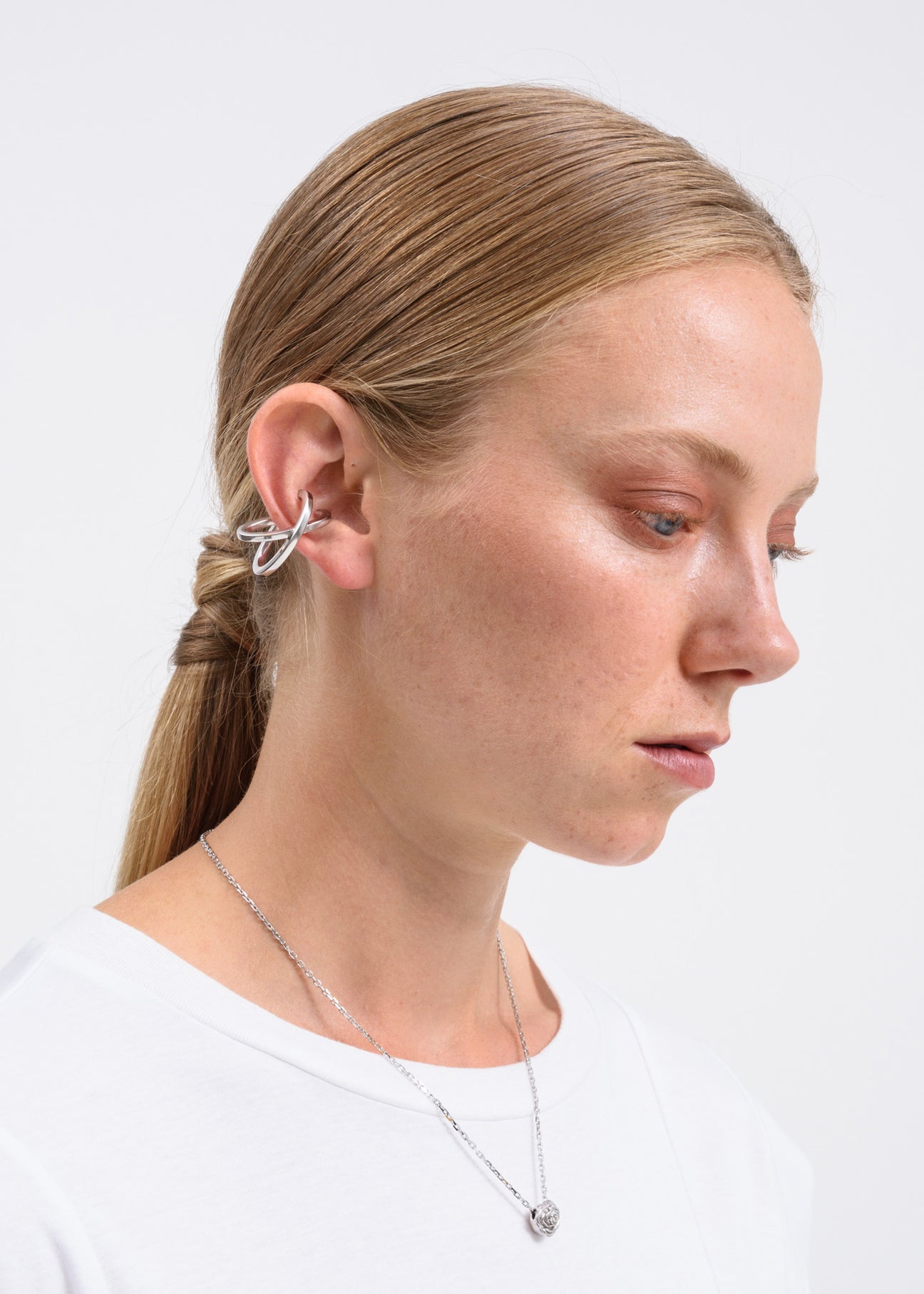 Clear Teardrop Ear Cuff – ALAN CROCETTI
