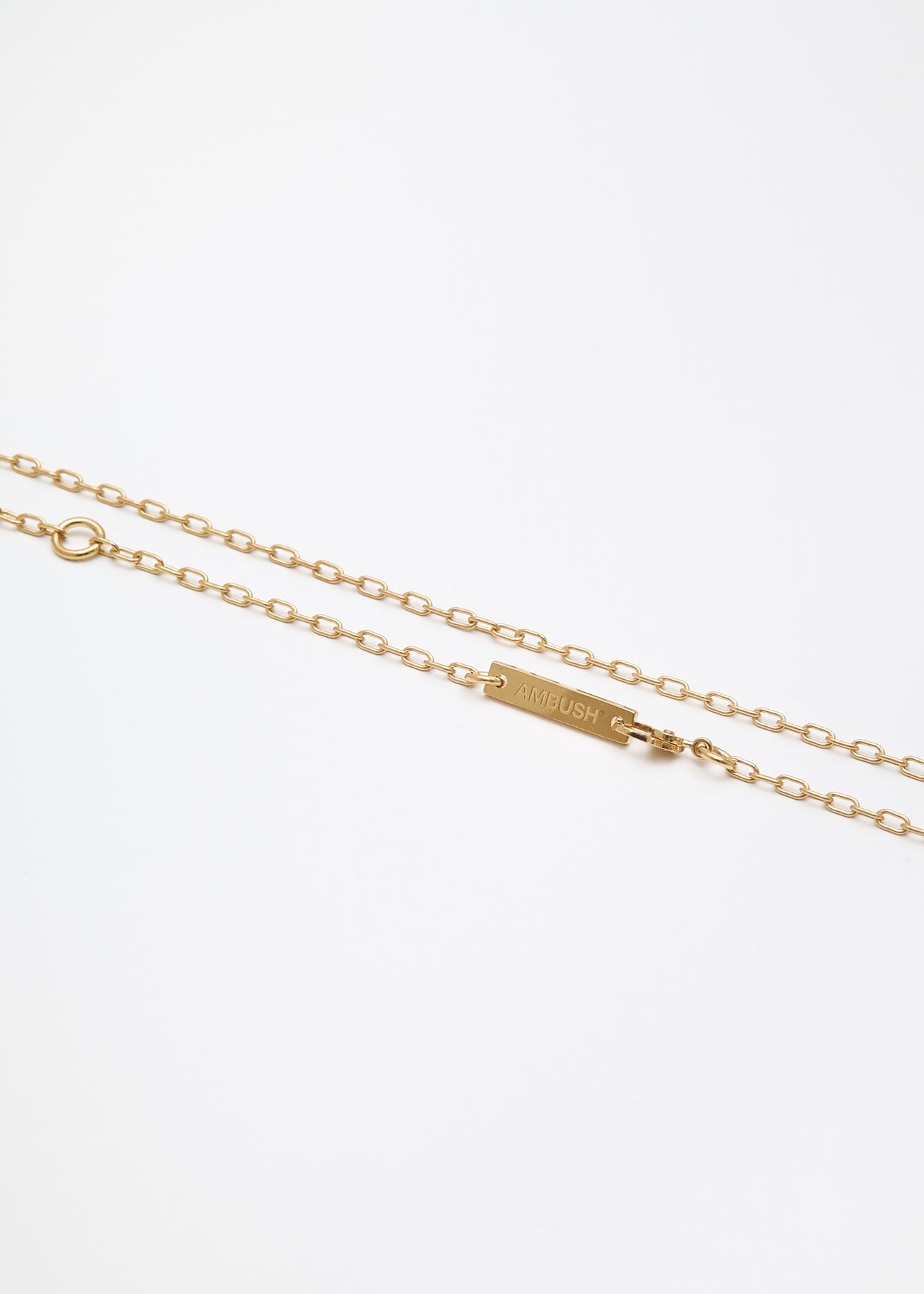 Gold Rose Charm Necklace – 017 Shop