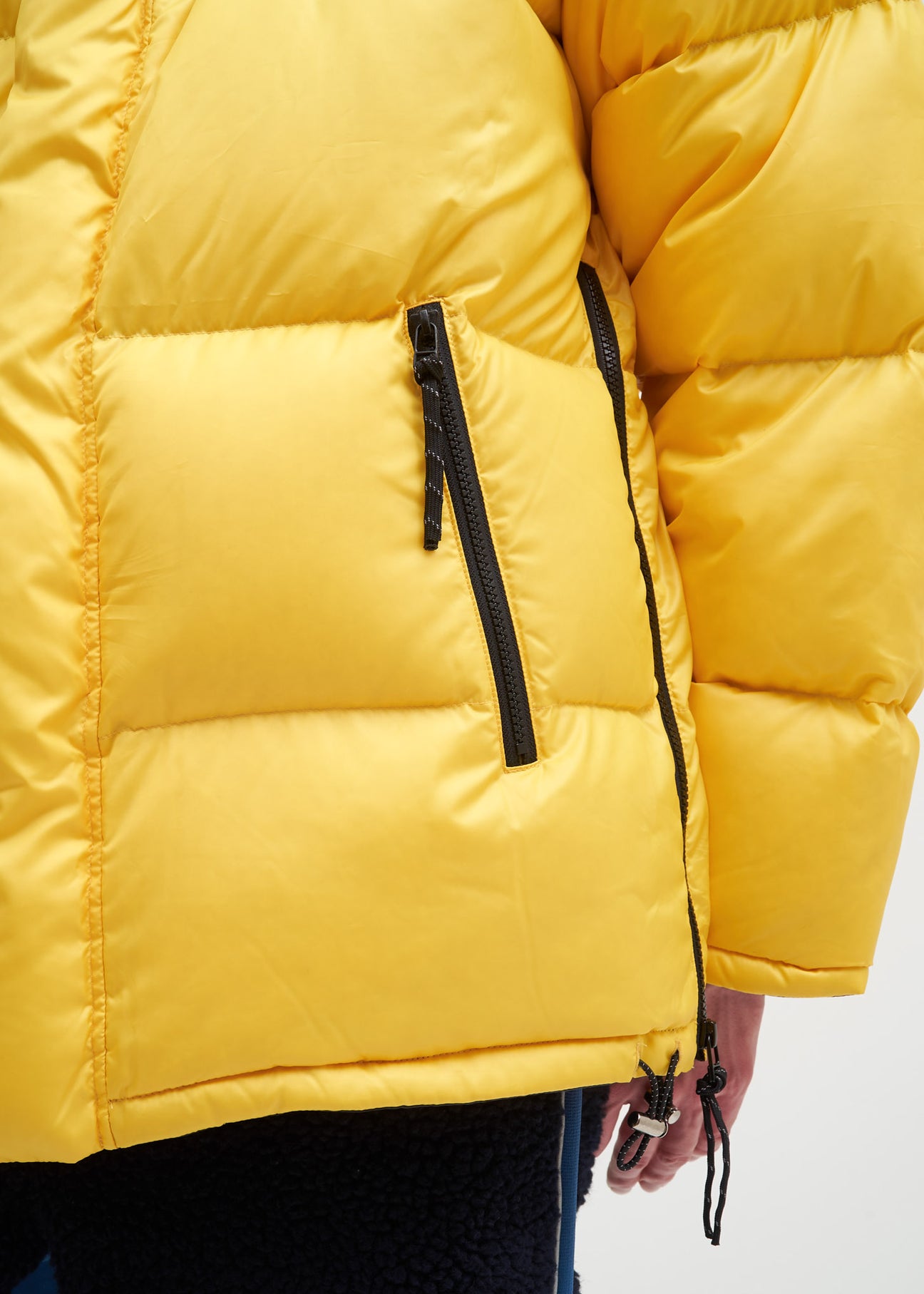 Reversible Yellow Down Jacket – 017 Shop